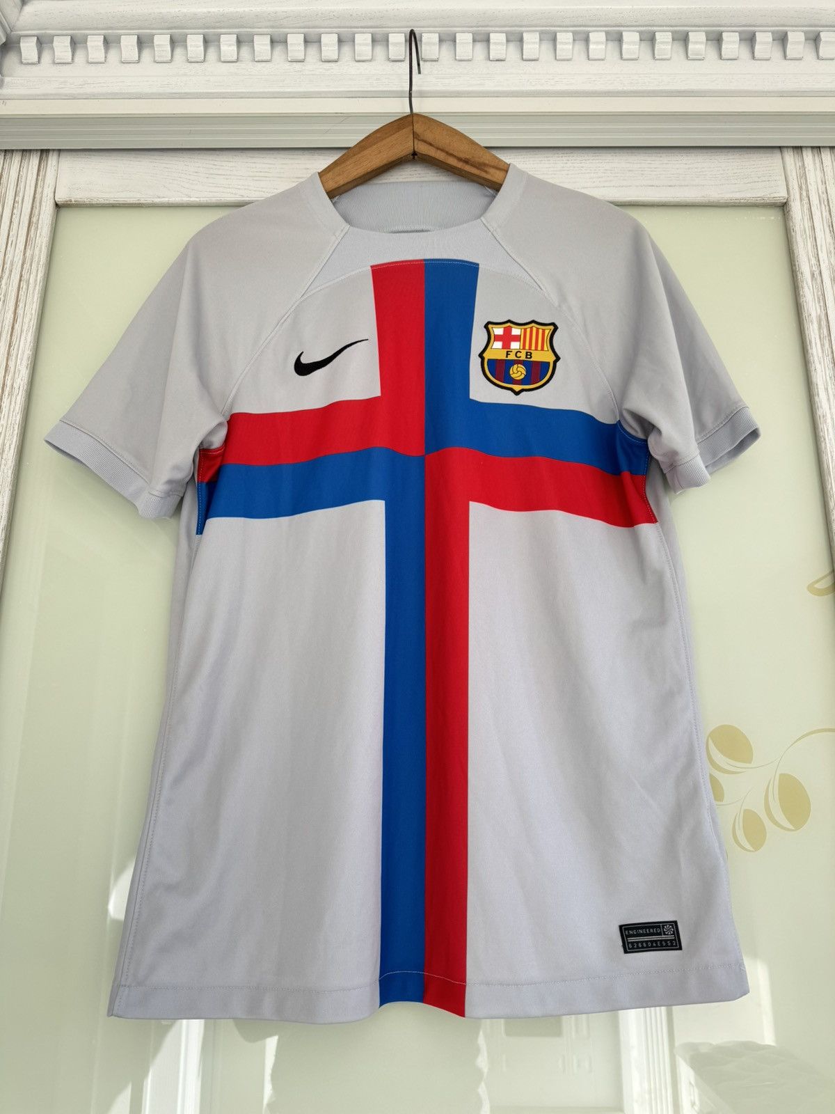 Nike Barcelona 2022-2023 Third Soccer Jersey Football Kit Shirt Size US M / EU 48-50 / 2 - 5 Thumbnail