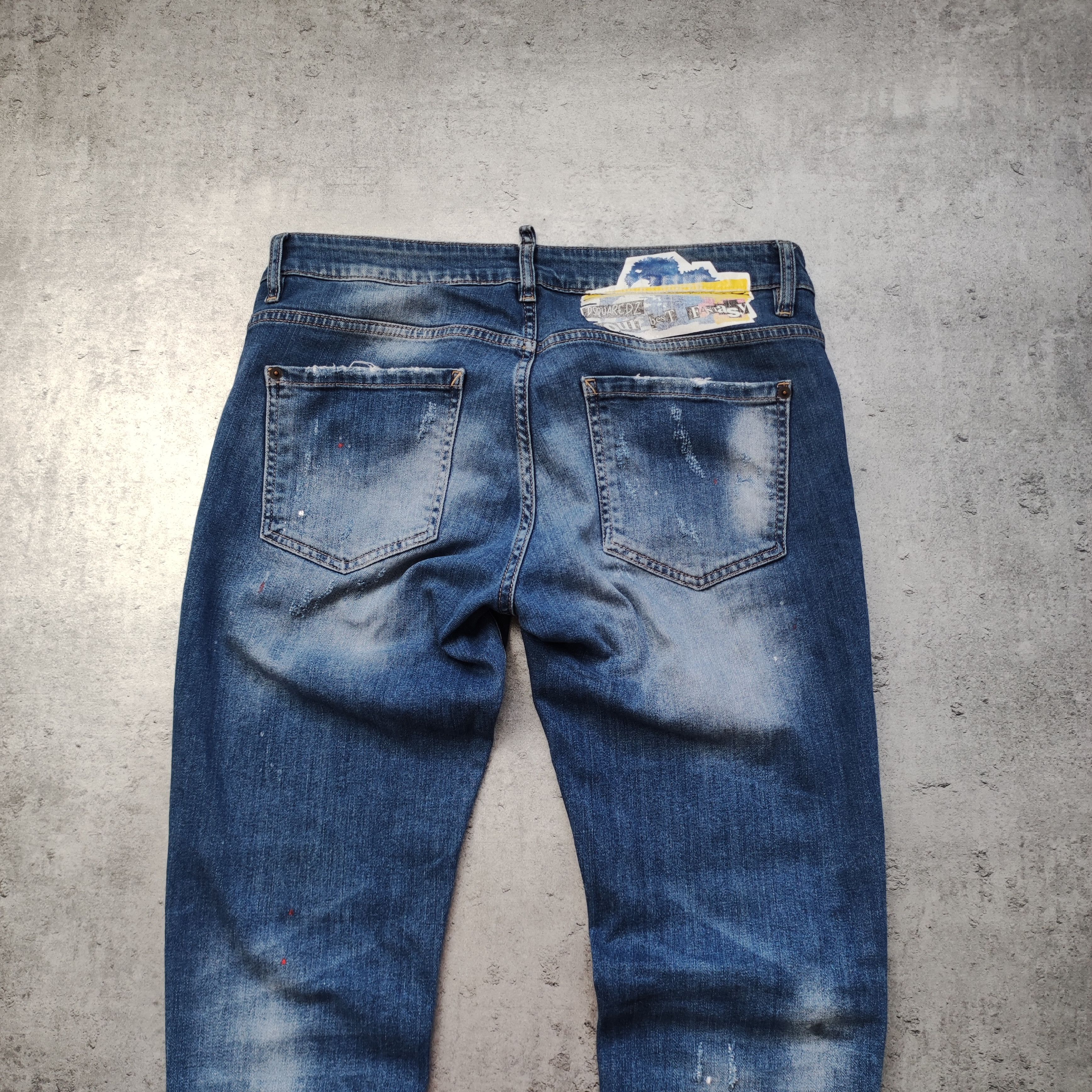 Dsquared2 DSQ2 Dsquared2 Denim Your Best Fantasy Distressed Jeans Size US 34 / EU 50 - 15 Thumbnail