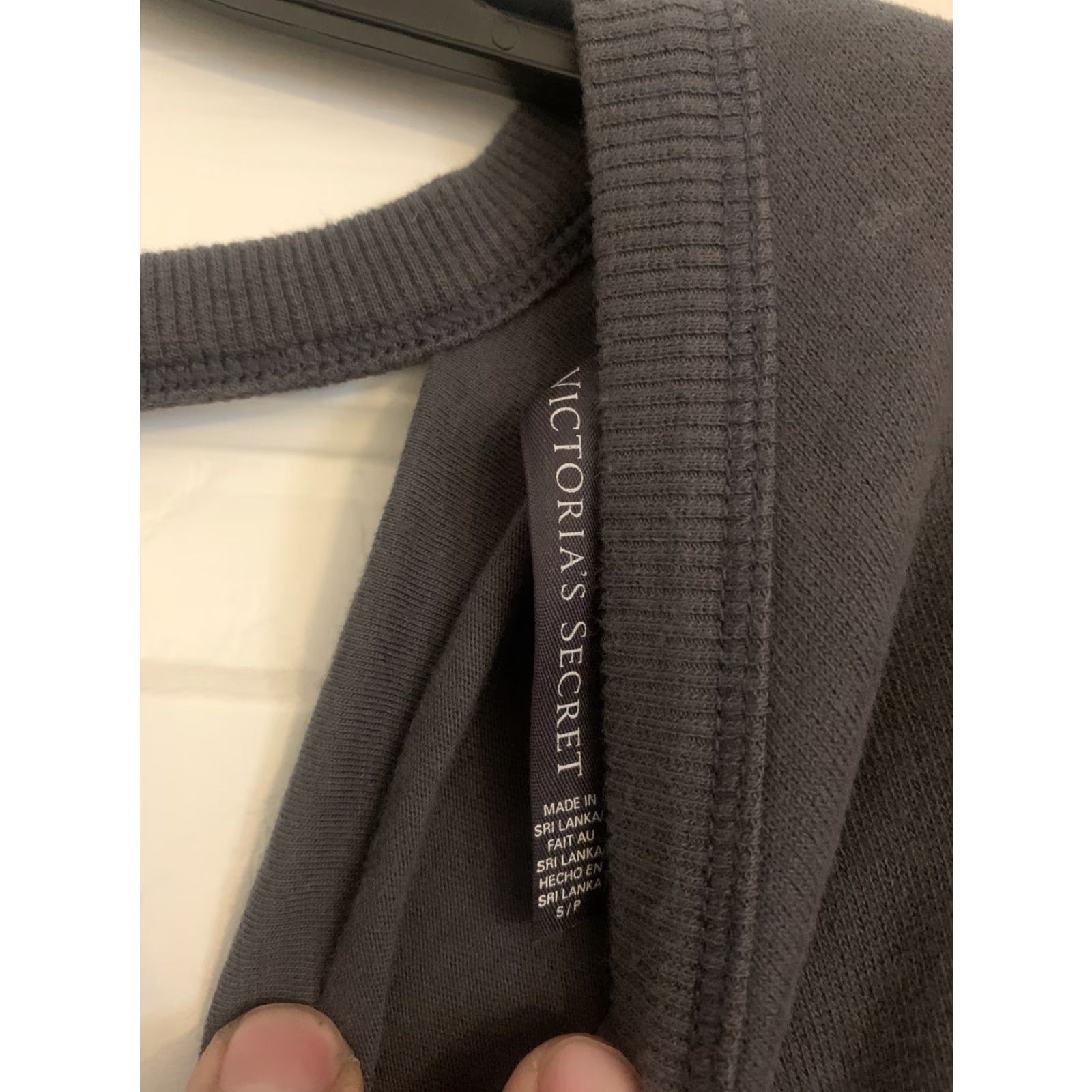 Victoria's Secret VICTORIA'S SECRET Sweater Dress Shirt Long Sleeve Knit Cotton Blend Knee Length Gray S Women Fall Regular Vintage? Size S / US 4 / IT 40 - 2 Thumbnail