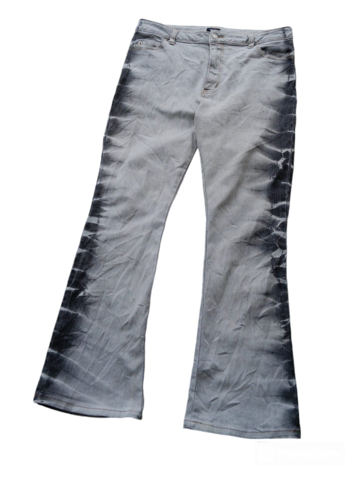 Lip make japanese flared boot cut jeans