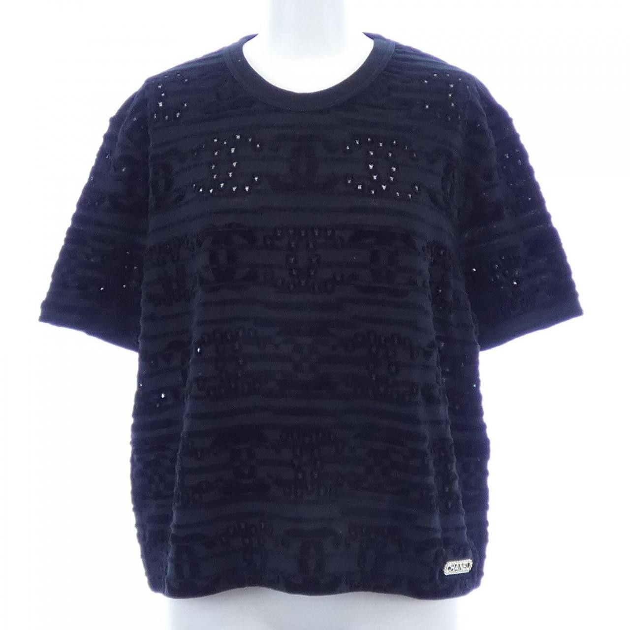 Chanel Chanel Chanel T Shirt Textile T-Shirts P70389K61330 DUTY FREE for USA Size ONE SIZE - 1 Thumbnail