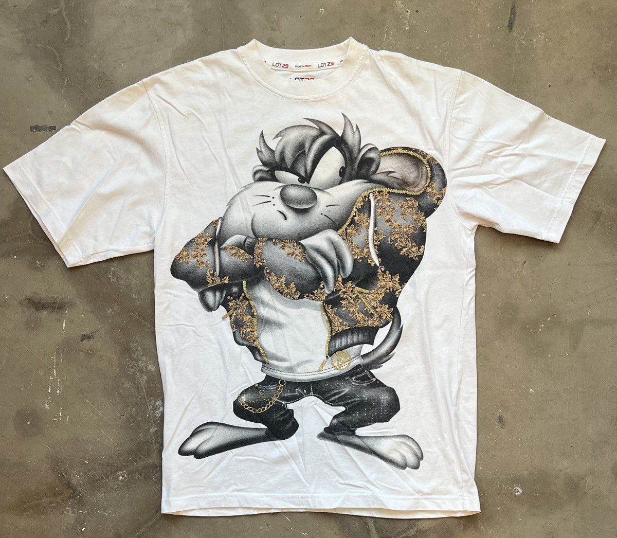 Other Vintage Y2K Lot 29 white Looney Tunes Taz Tee Size US M / EU 48-50 / 2 - 1 Thumbnail