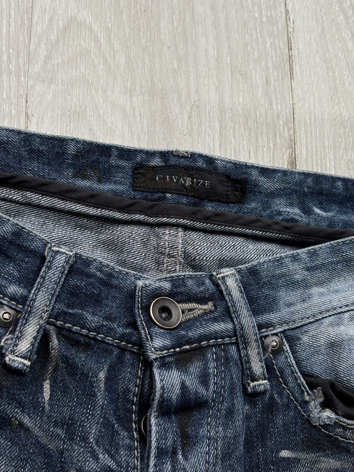 CIVARIZE Civarize distressed flare jeans Size US 27 - 2 Thumbnail