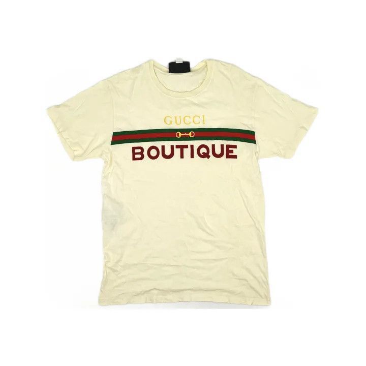 Gucci Gucci Boutique Printed Short Sleeve T-Shirt-2507 Size M / US 6-8 / IT 42-44 - 8 Thumbnail