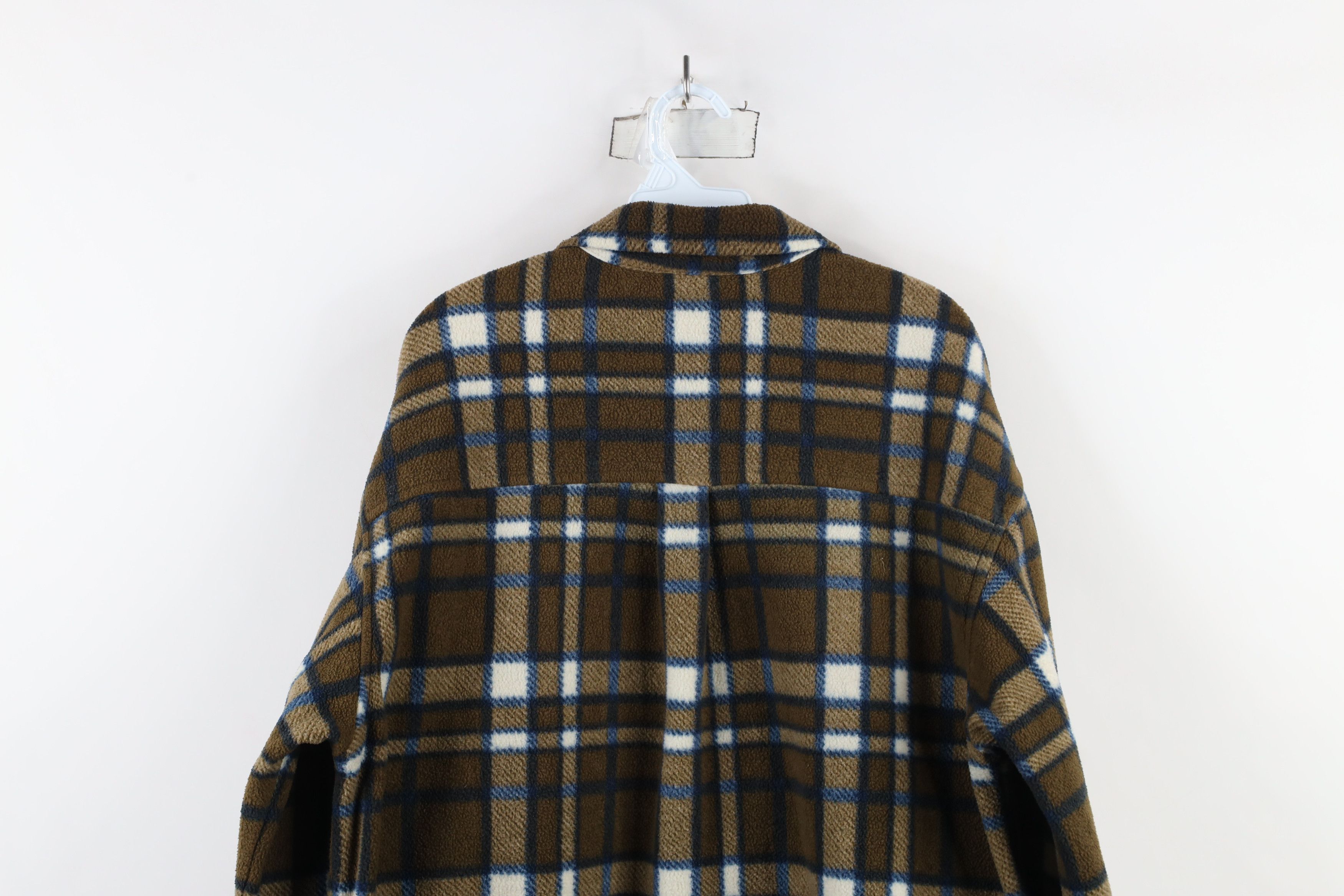 Vintage Vintage 90s Streetwear Collared Button Shirt Jacket Jac Size US M / EU 48-50 / 2 - 12 Thumbnail