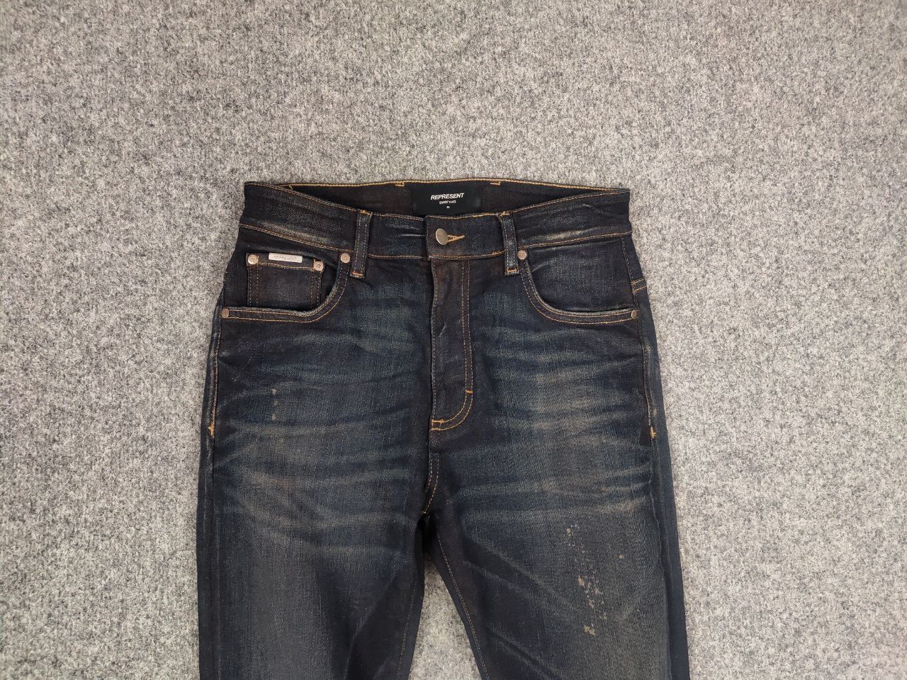 Represent Clo. Represent Design distressed Denim Slim Fit jeans Size US 30 / EU 46 - 8 Thumbnail