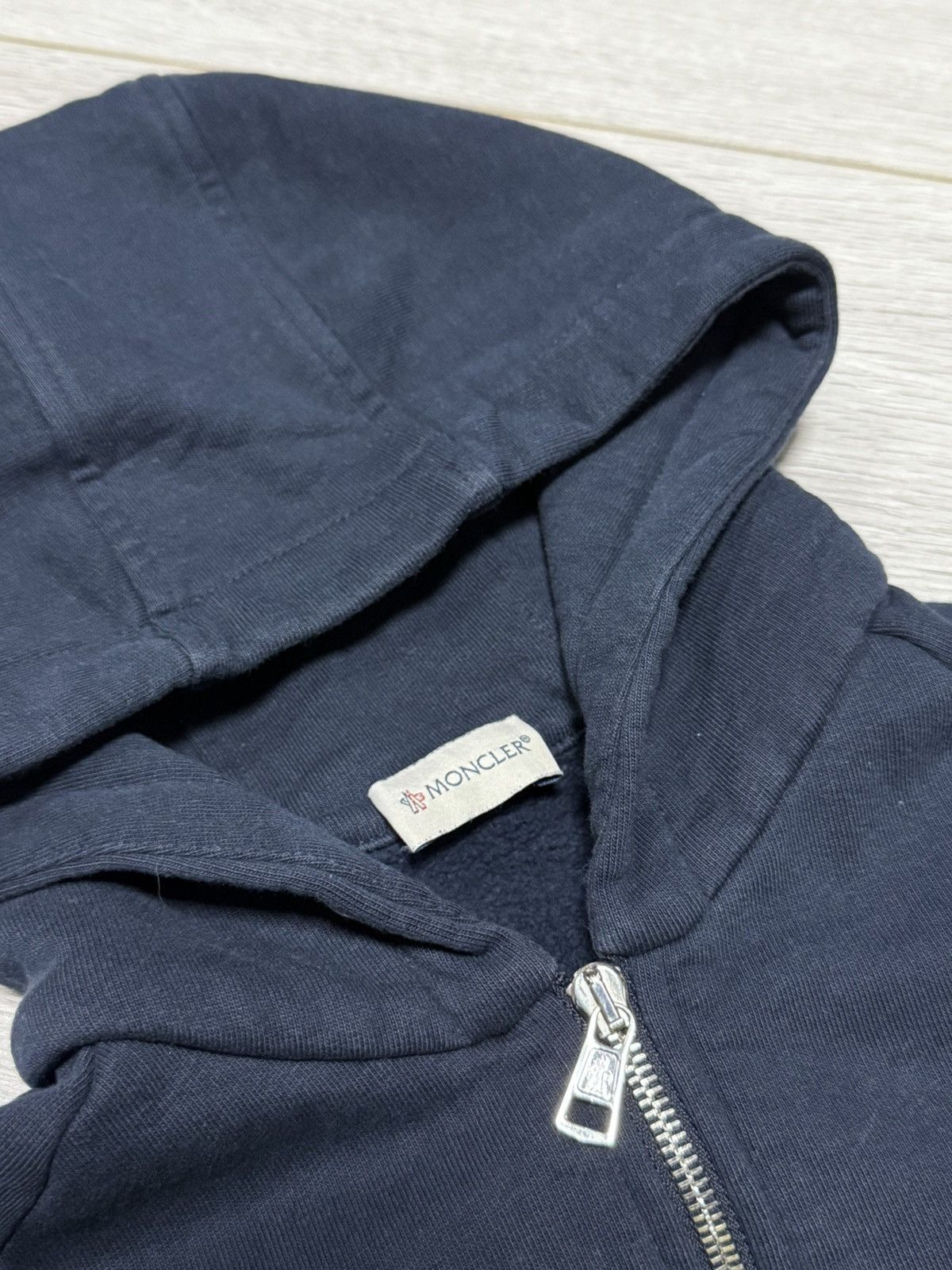 Moncler Moncler double big logo zip hoodie Size US S / EU 44-46 / 1 - 9 Thumbnail
