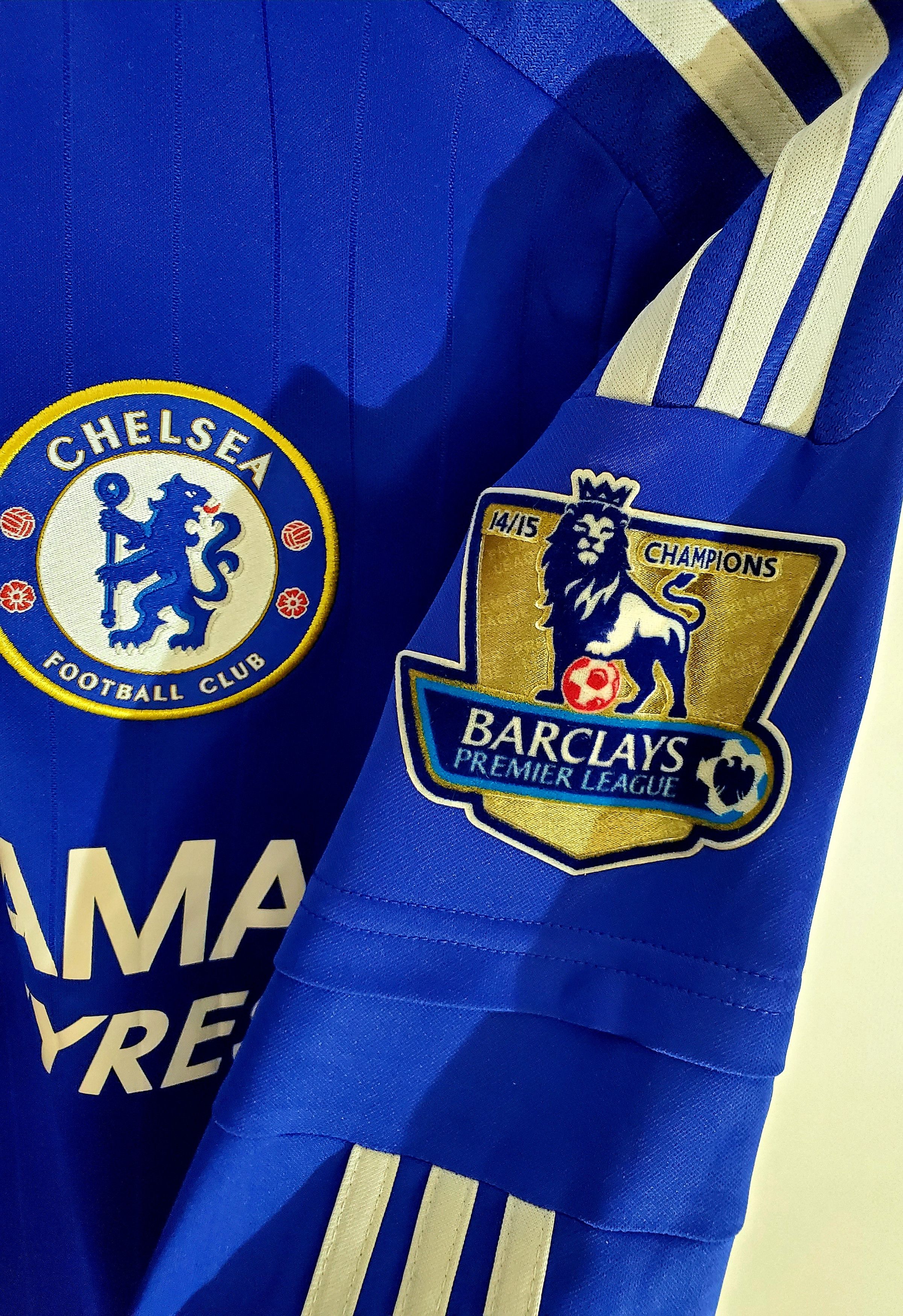 Adidas × Chelsea Soccer CHELSEA 2015 2016 HOME JERSEY ADIDAS Longsleeve # 5 Zouma M Size US M / EU 48-50 / 2 - 4 Thumbnail