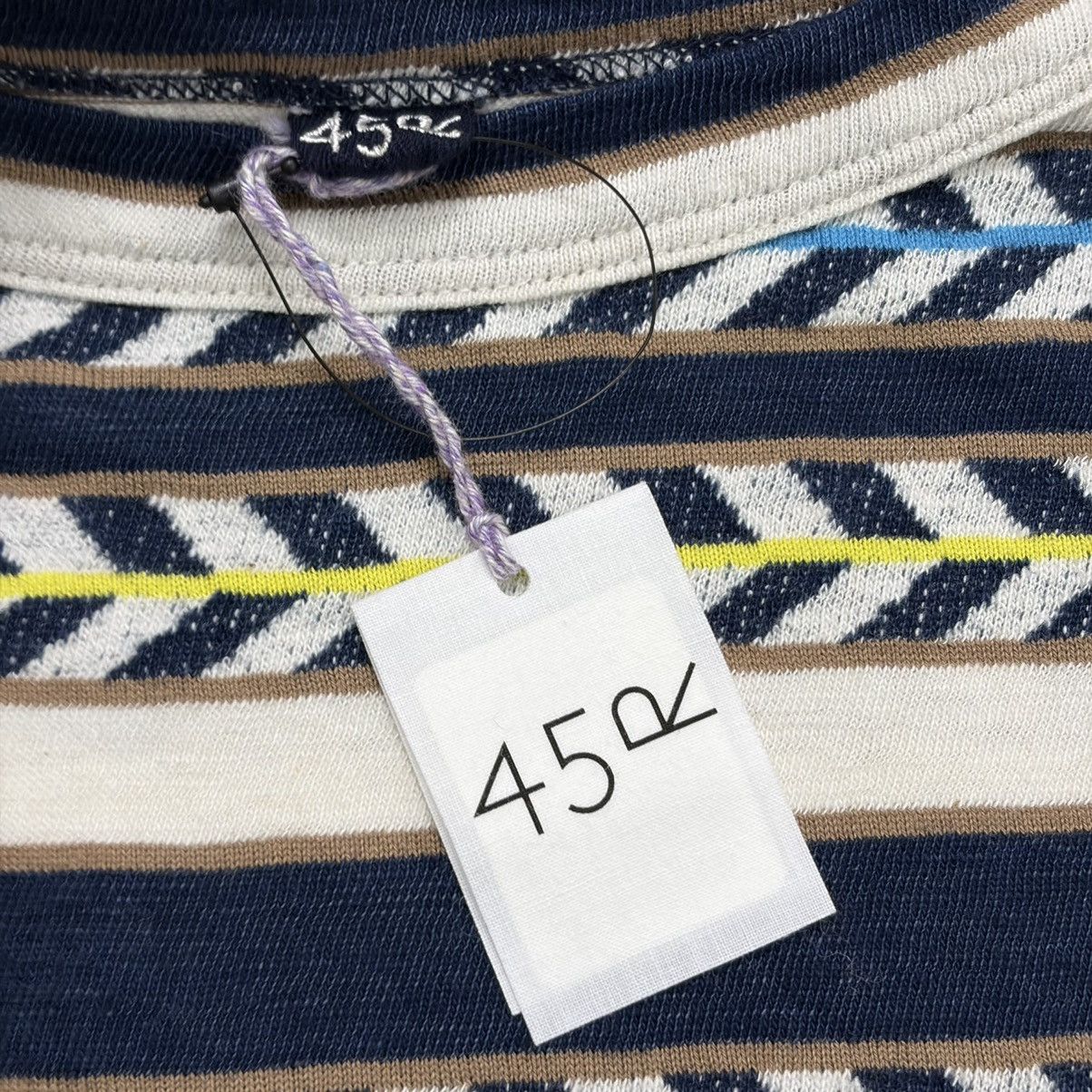 45rpm NWT 45rpm Studio Navajo Border 908 T-shirt Made In Japan Size US S / EU 44-46 / 1 - 2 Thumbnail