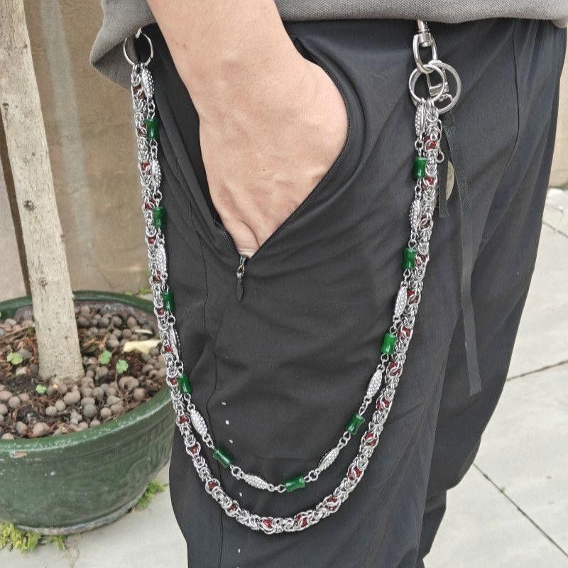 Jewelry 2 Layer Natural Echo Pearled Wallet Chain Size ONE SIZE - 1 Thumbnail