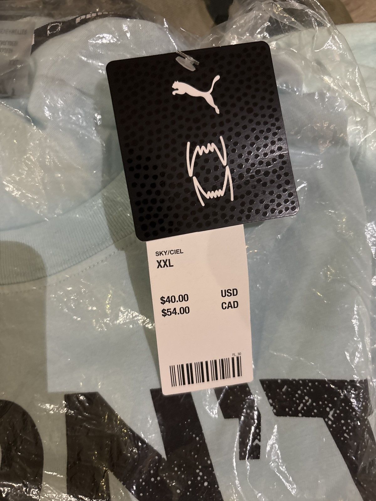 Puma Rebound Short Sleeve Print Tee Streetwear 536475-01 T-Shirt Size US S / EU 44-46 / 1 - 13 Thumbnail
