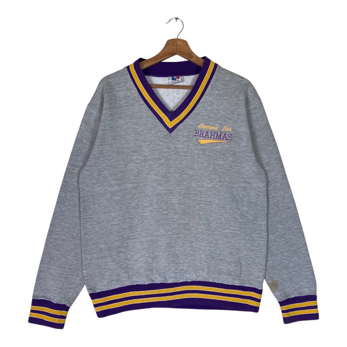 Vintage Vintage Universal Athletics Sportswear Pullover Jumper Size US L / EU 52-54 / 3 - 1 Thumbnail