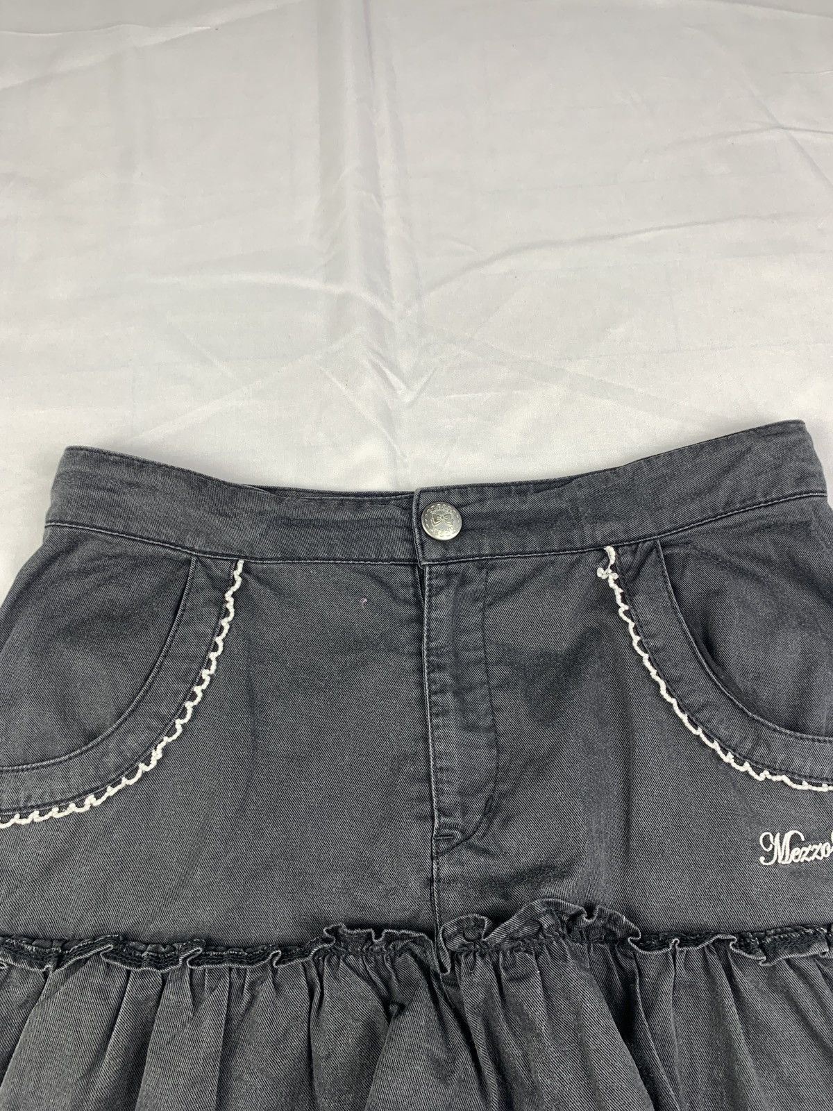 Angel Blue y2k Mezzo Piano Japan Faded Ruffle Love Cute Pop Skorts Size 28" / US 6 / IT 42 - 6 Thumbnail
