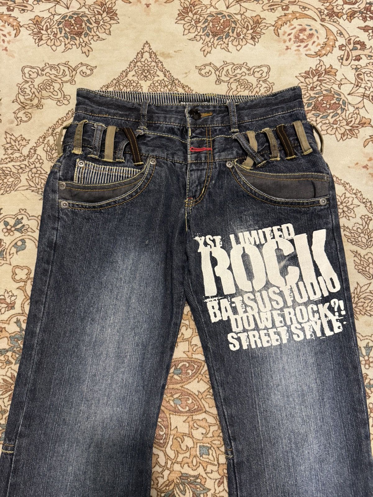 Vintage Ba-Tsu Studio Double Waist Jeans