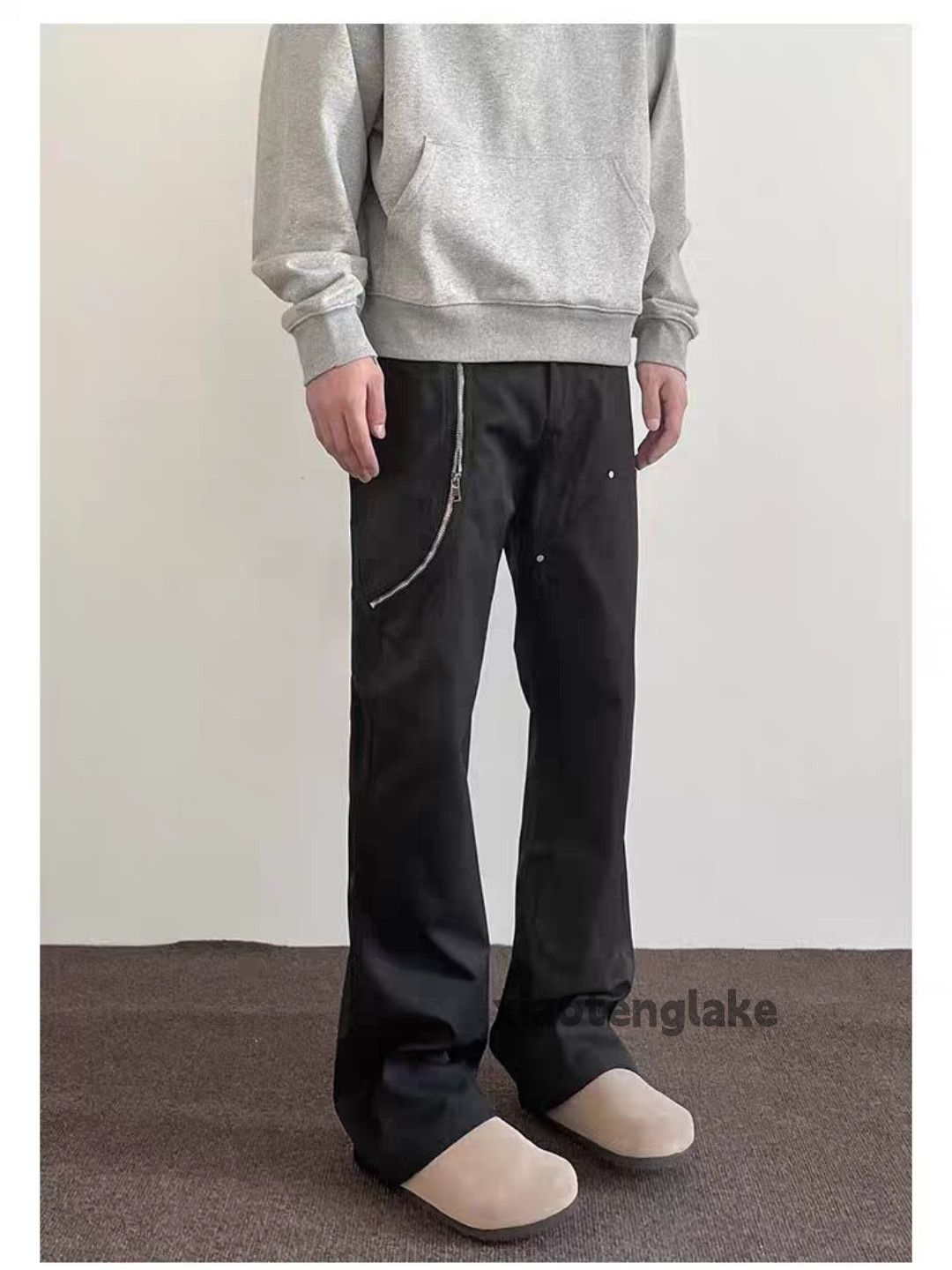 Vintage Xz zipper outdoor sports punk grunge bootcut pants Size US 28 / EU 44 - 3 Thumbnail