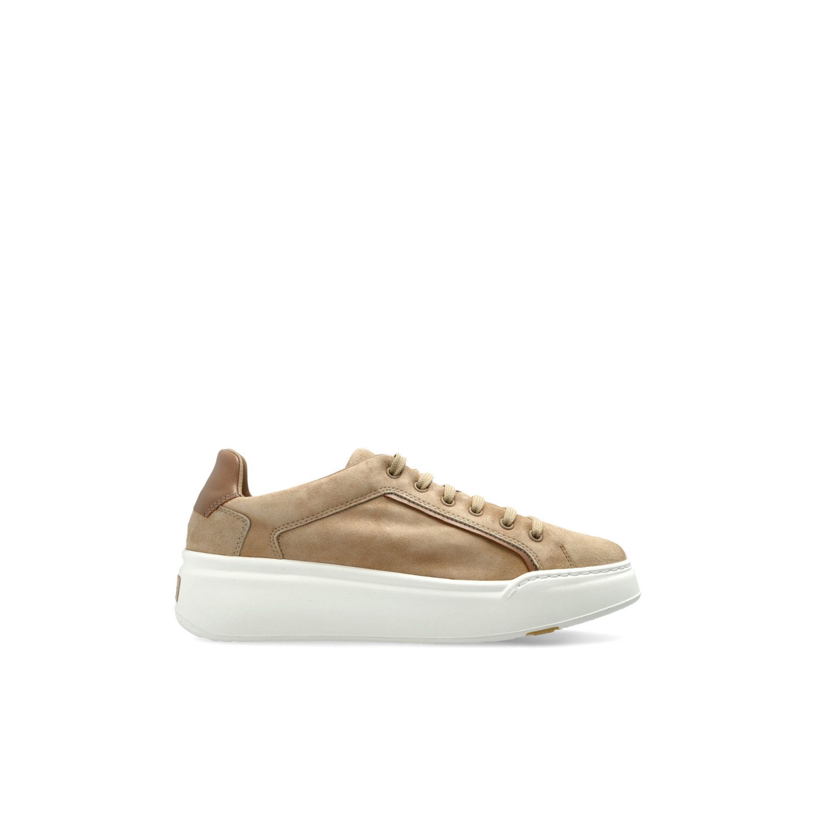 MAX MARA Beige Suede Sneakers New & Authentic (Women's size: