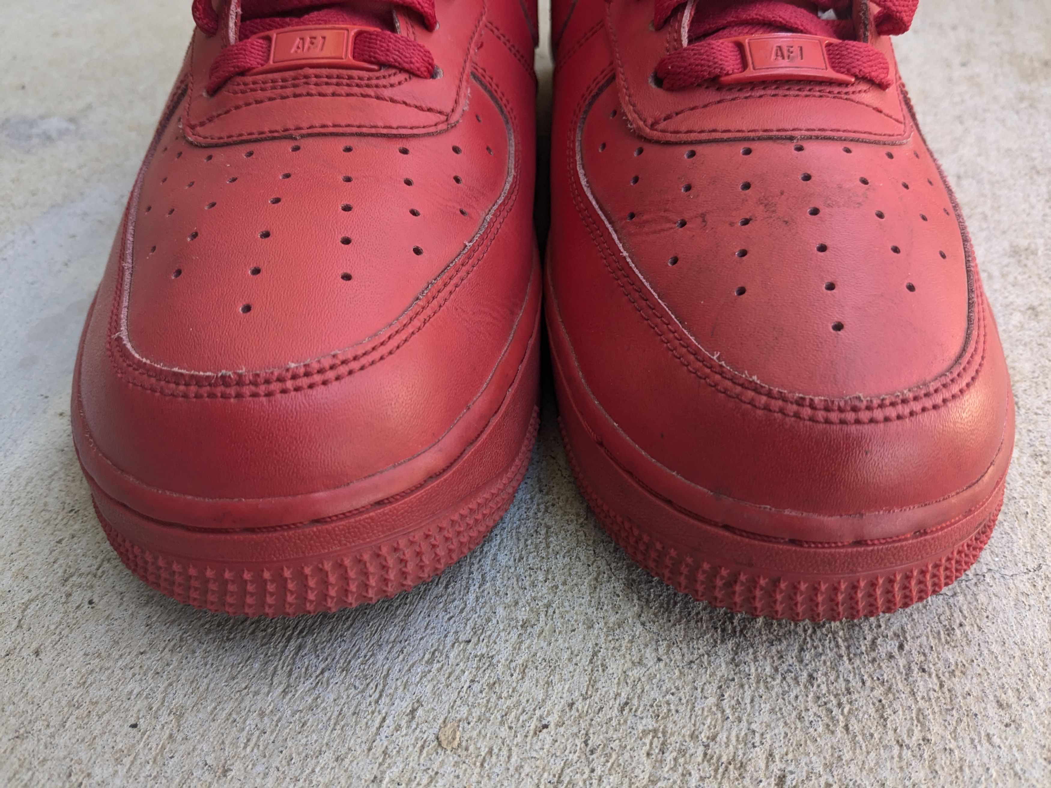 Nike Nike Air Force 1 Low Tripe Red 11 Leather Size US 11 / EU 44 - 2 Thumbnail