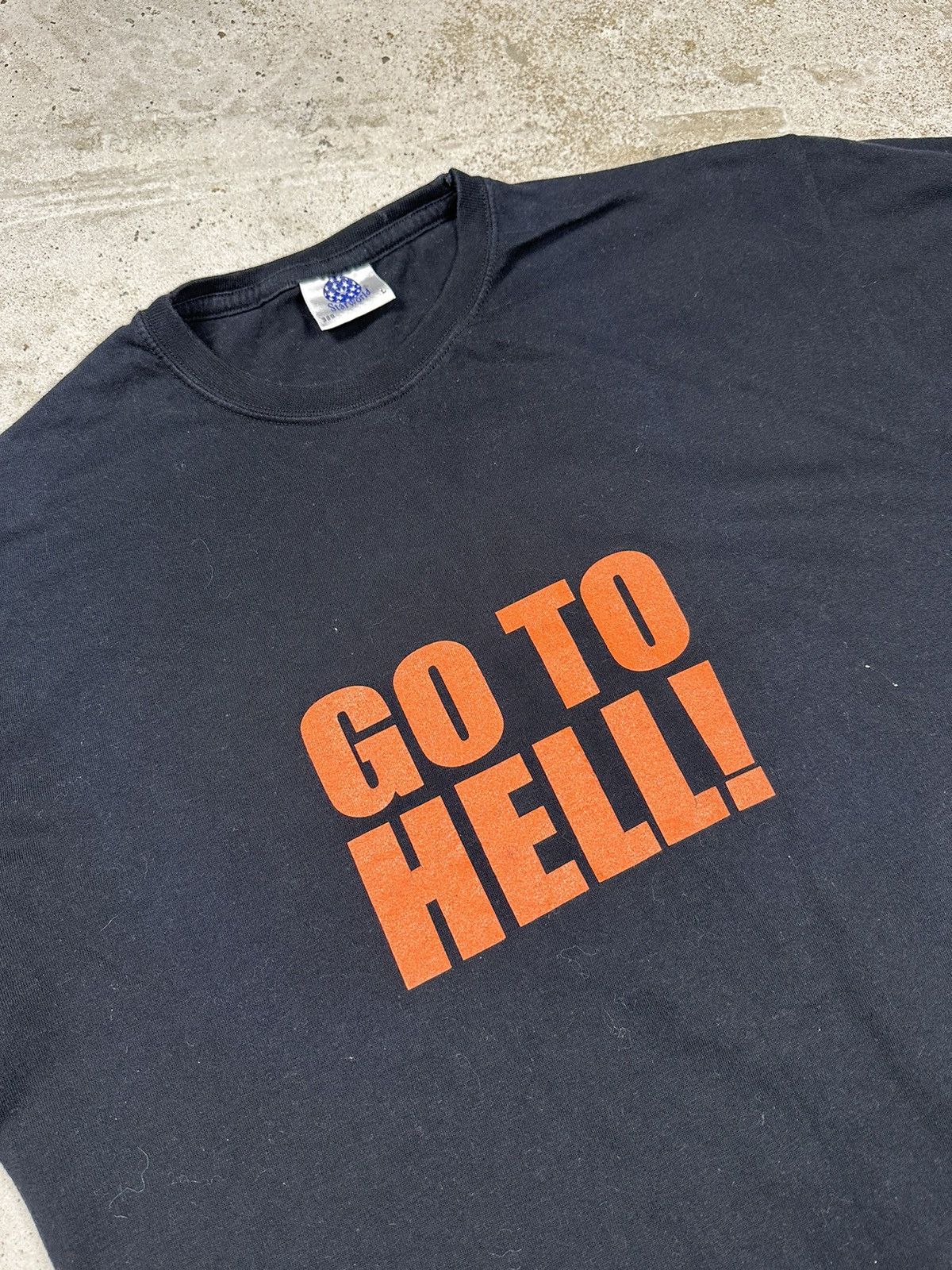 Playstation Vintage 2007 Overlord Raising Hell PS3 Promo Black Tee Size US L / EU 52-54 / 3 - 3 Thumbnail
