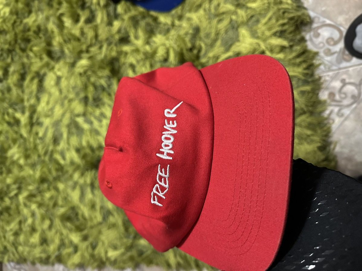 Kanye West Yeezy popular Season Free Hoover Snapback Hat Cap in Red (rare)