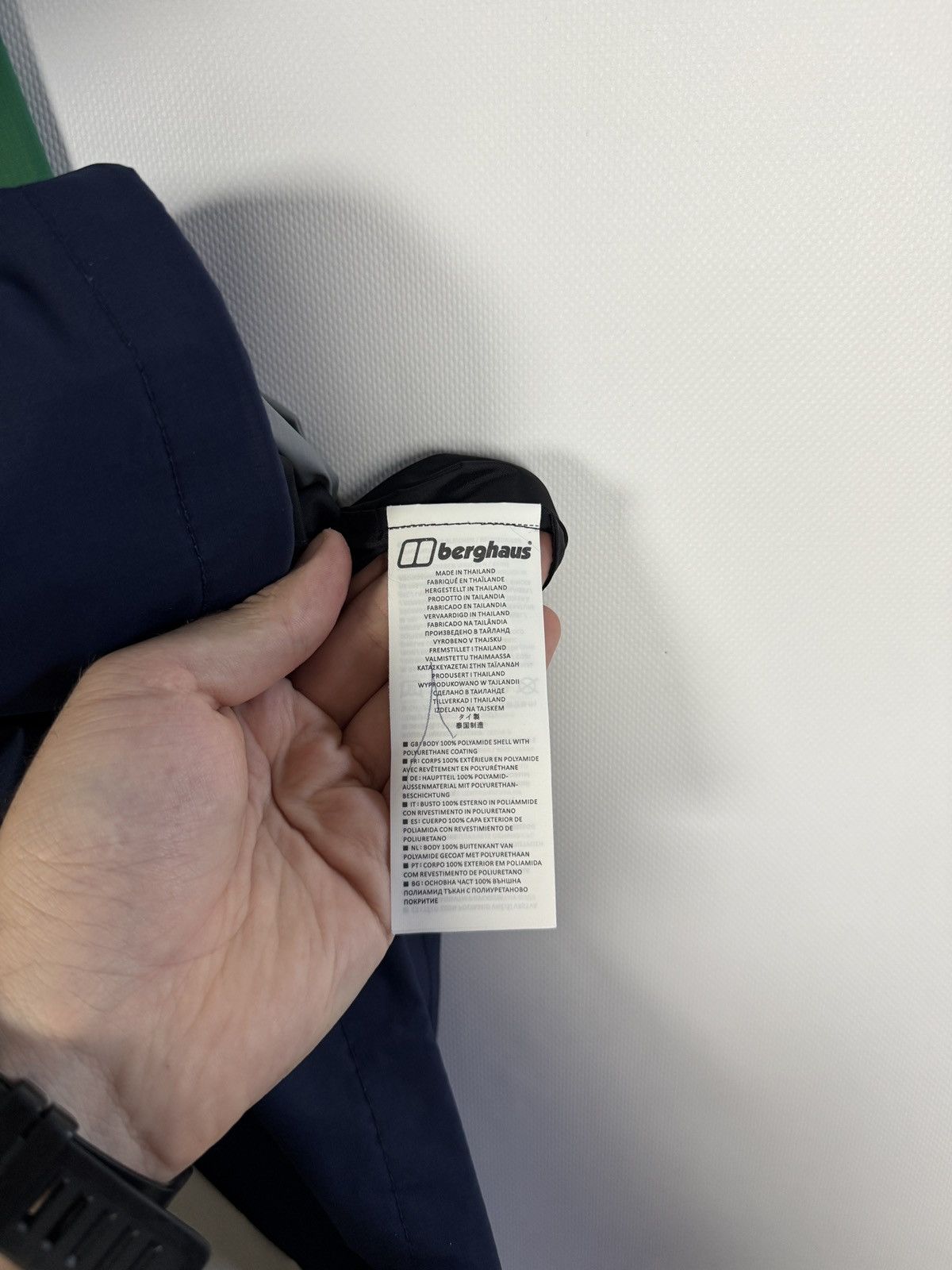 Berghaus Men’s Berghaus Nylon Jacket Outdoor Windbreaker Size S Size US S / EU 44-46 / 1 - 8 Thumbnail