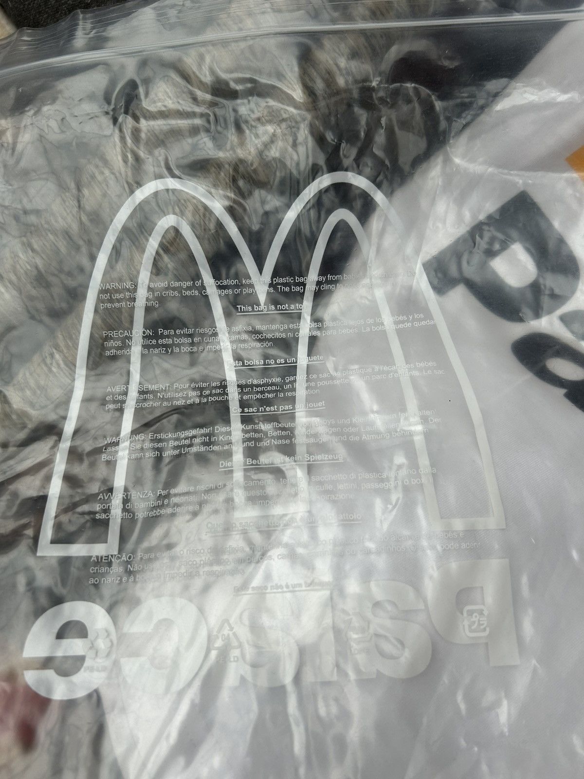 Palace Palace McDonald’s Logo Tee In Size L White Size US L / EU 52-54 / 3 - 8 Thumbnail