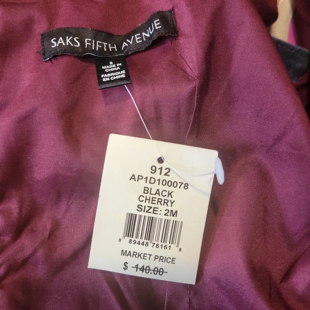 Saks Fifth Avenue SAKS 5th Ave V-neck Sleeveless Midi Dress Size 2 Size XS / US 0-2 / IT 36-38 - 7 Thumbnail