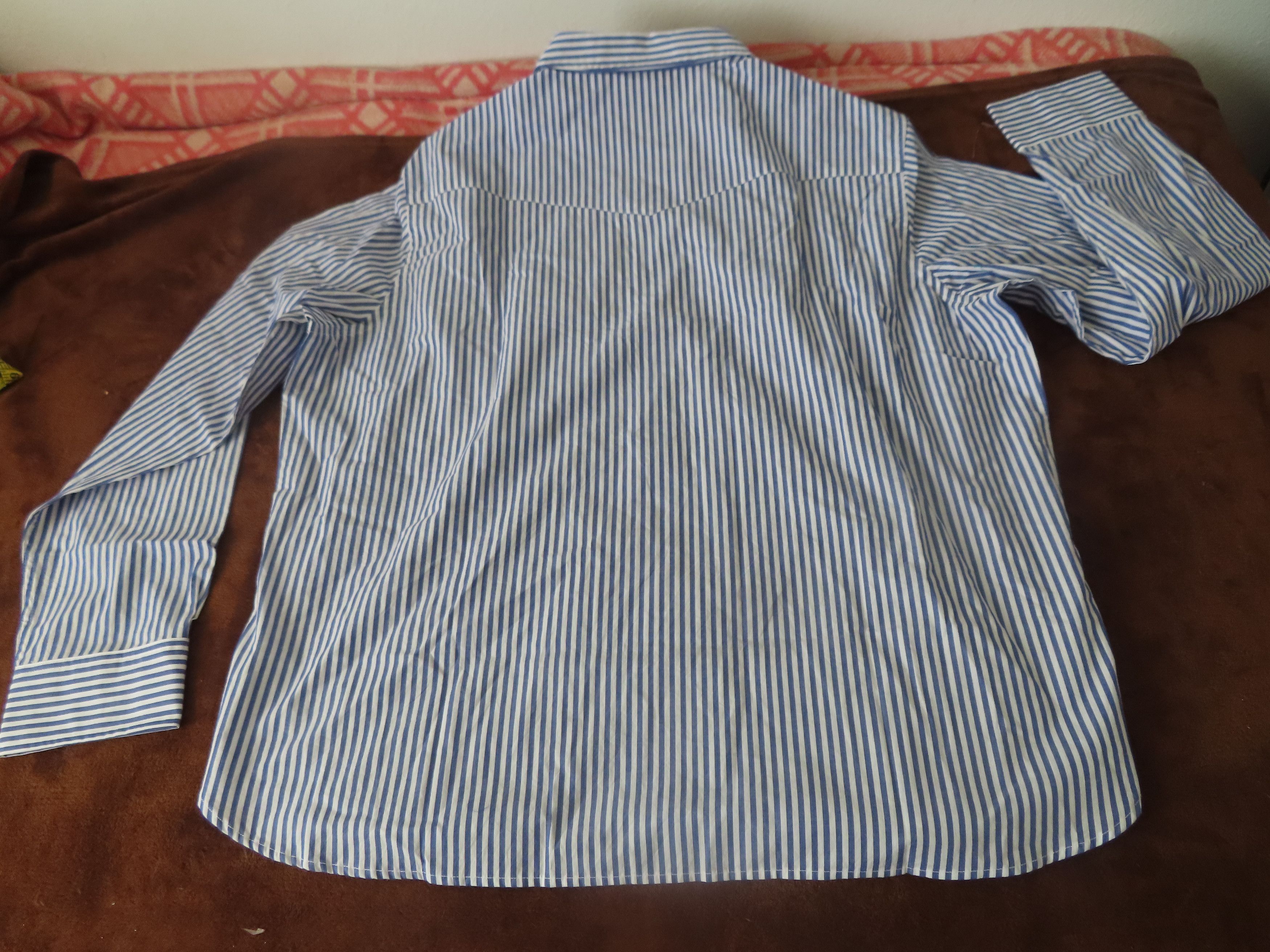 Designer × J. Peterman J. Peterman striped Western Shirt Long Sleeve Cowboy 2XL Size US XXL / EU 58 / 5 - 3 Thumbnail
