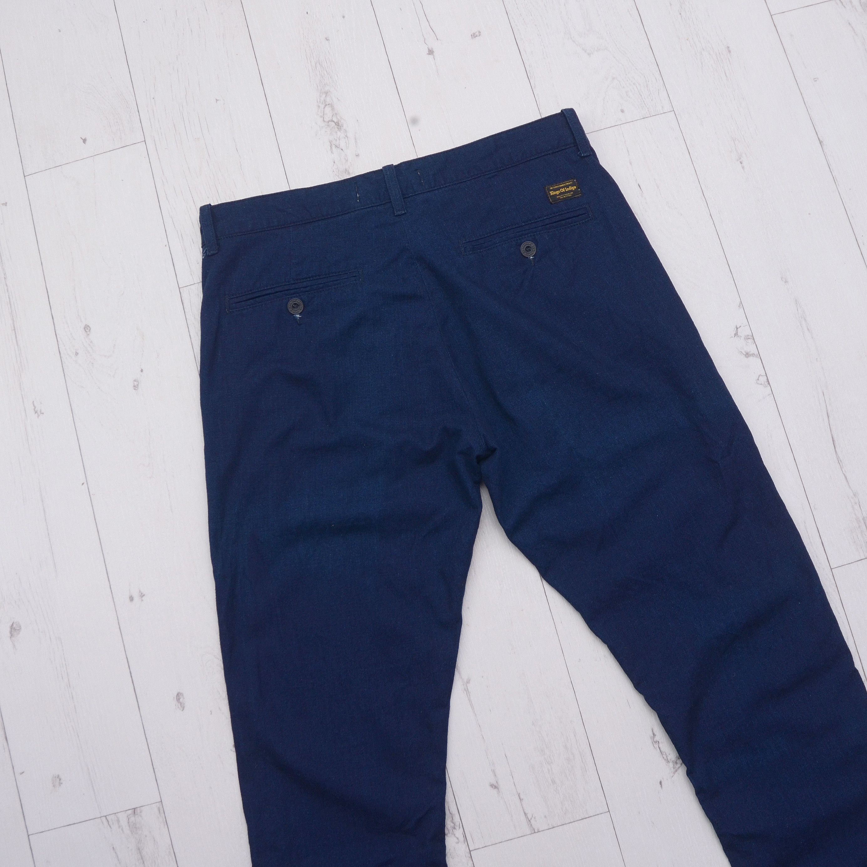 Indigo × Kings Of Indigo KINGS OF INDIGO Denim Pants Jeans Rare Designer Size US 33 - 6 Thumbnail