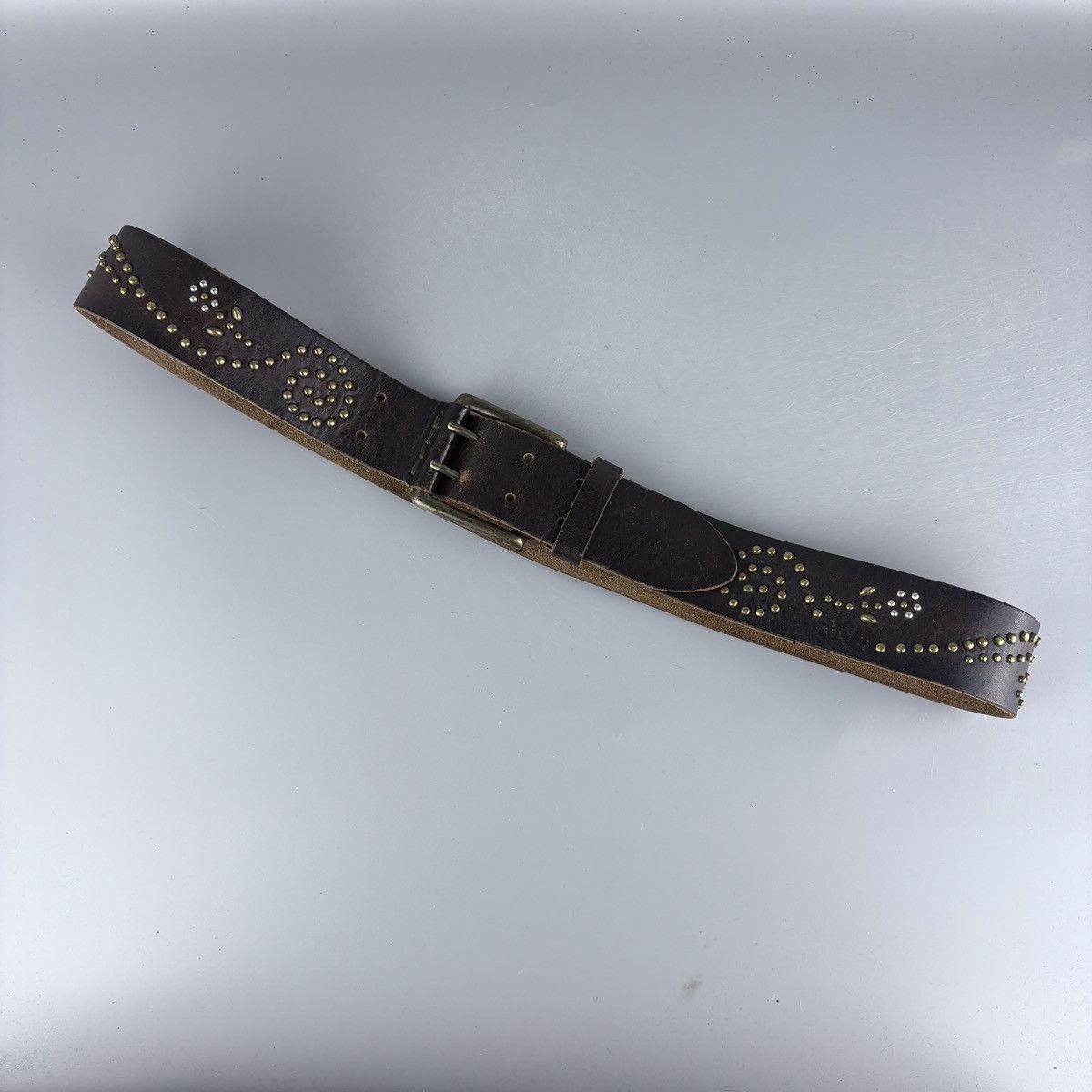 DSQUARED2 big buckle leather belt Y2K 平成 Dsquared2 × Japanese Brand × Vintage Vintage Dsquared2