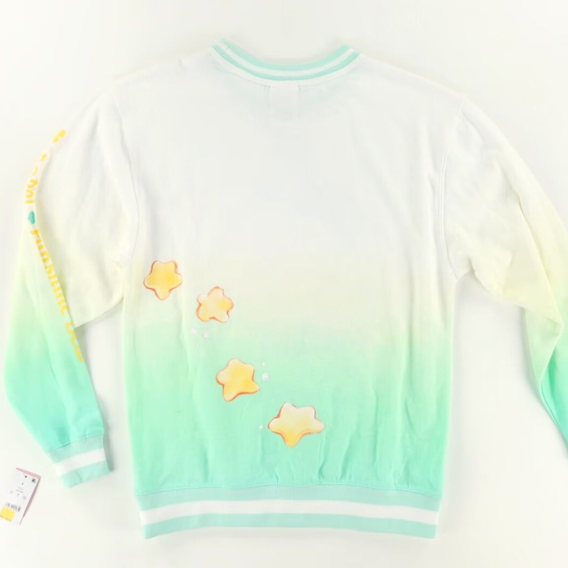 Vintage Hello Kitty x Care Bears Fleece Ombre Sweatshirt Green Unisex's S Shirt Size US S / EU 44-46 / 1 - 4 Thumbnail