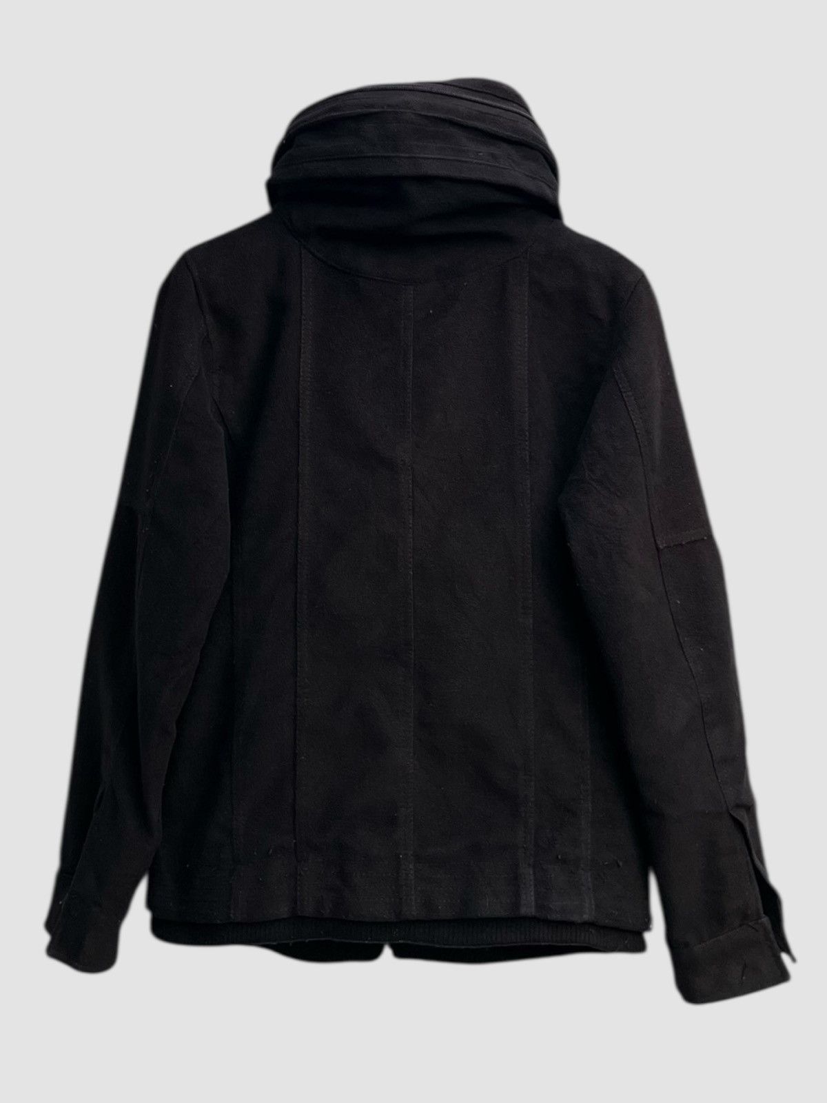 Le Grande Bleu (L.G.B.) Amorte Black Hooded Utility Bono Jacket Size US M / EU 48-50 / 2 - 5 Thumbnail