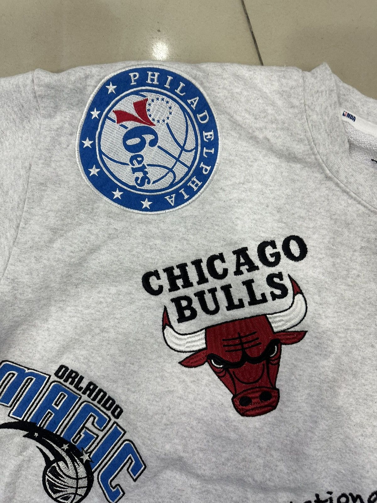 NBA Rare And Beautiful NBA All Star Team Embroidery Sweatshirt Size US L / EU 52-54 / 3 - 6 Thumbnail