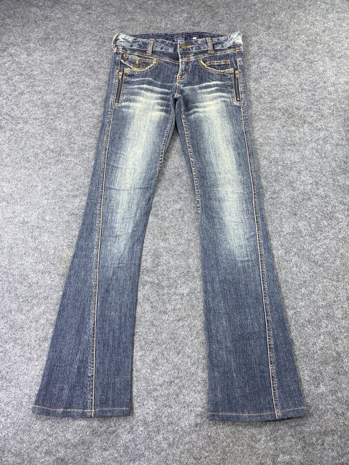 Japanese Brand × Jean Japanese Brand Luiez Wash Jeans - J1062 Size 28" / US 6 / IT 42 - 2 Thumbnail