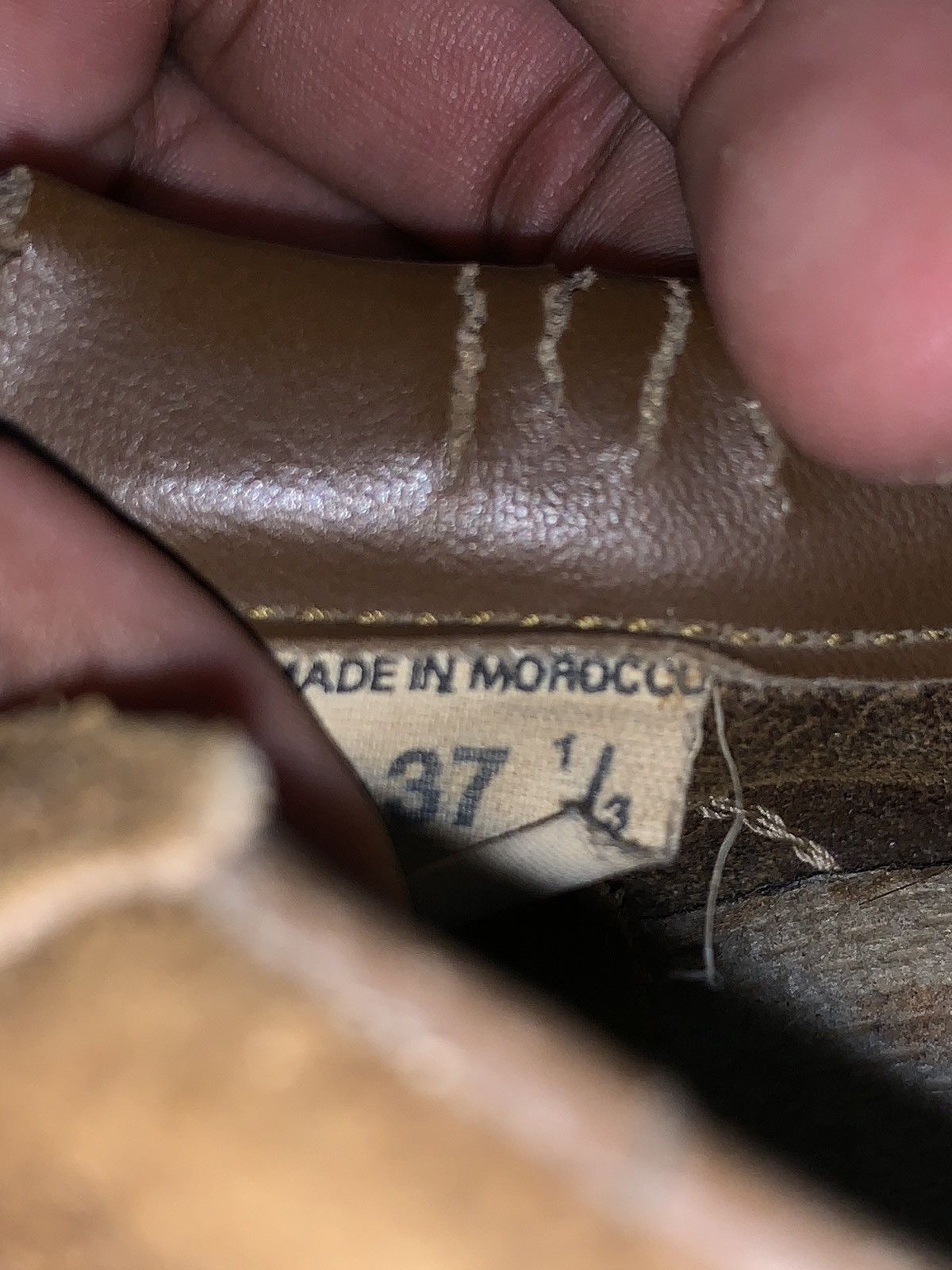 Adidas × Vintage AdidasTobacco Vintage 1970s Size US 5 / EU 37 - 9 Thumbnail