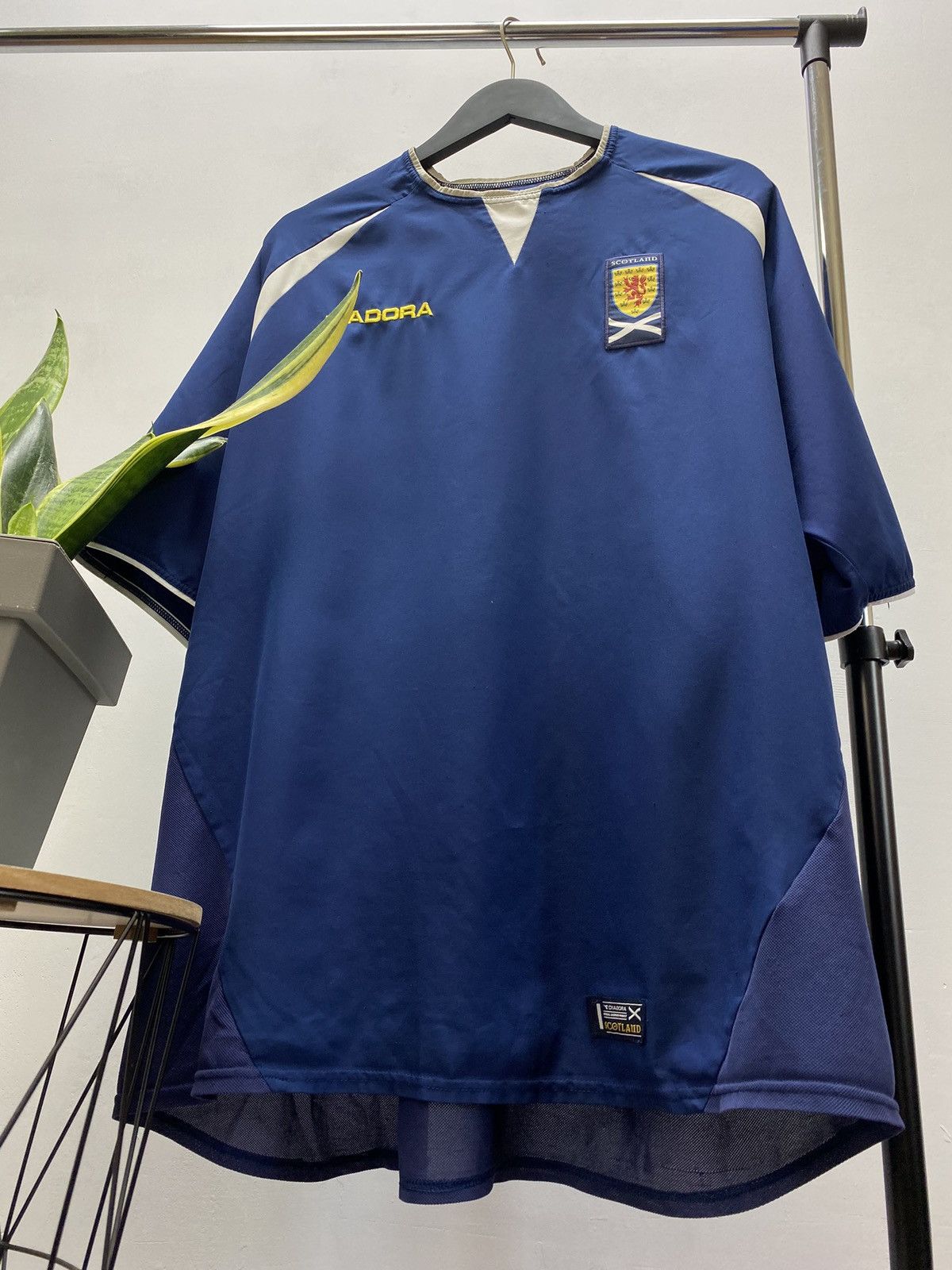 Diadora × Other SCOTLAND 2003 HOME FOOTBALL SHIRT SOCCER JERSEY DIADORA Size US XL / EU 56 / 4 - 5 Thumbnail