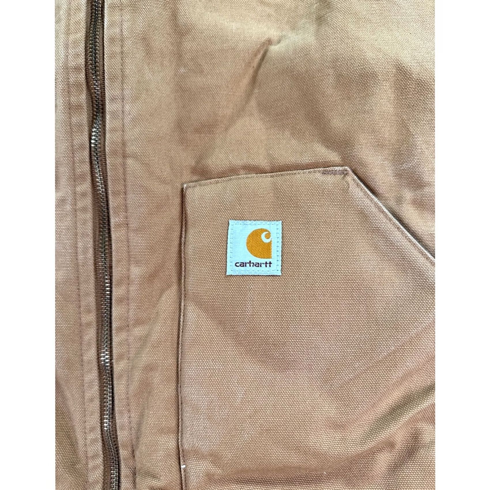 Carhartt Carhartt Mens 5XL Brown Arctic Vest Quilted Insulated Duck Canvas Work Size US XXL / EU 58 / 5 - 3 Thumbnail