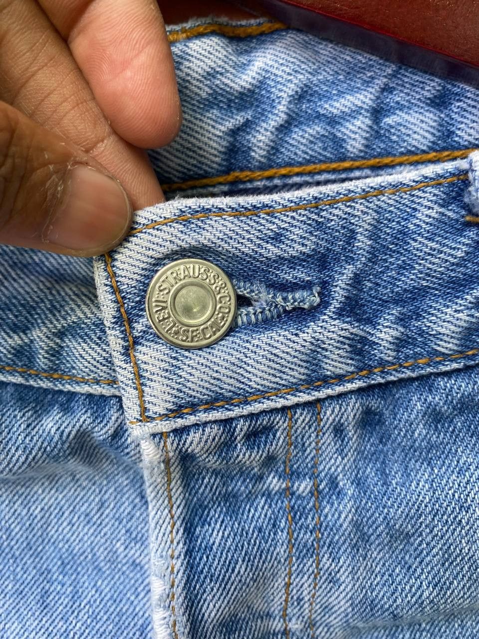 Levi's × Levi's Vintage Clothing × Vintage Rare Vintage Levis Lace Up Jeans Size US 29 - 3 Thumbnail