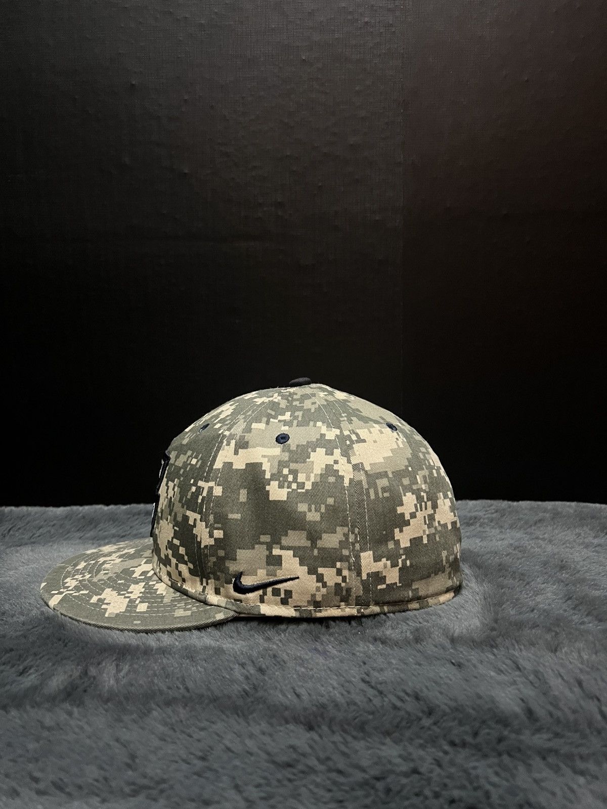 Nike Nike True Fitted Cap 7 3/8 – Camo “C Trojans” Size ONE SIZE - 3 Thumbnail