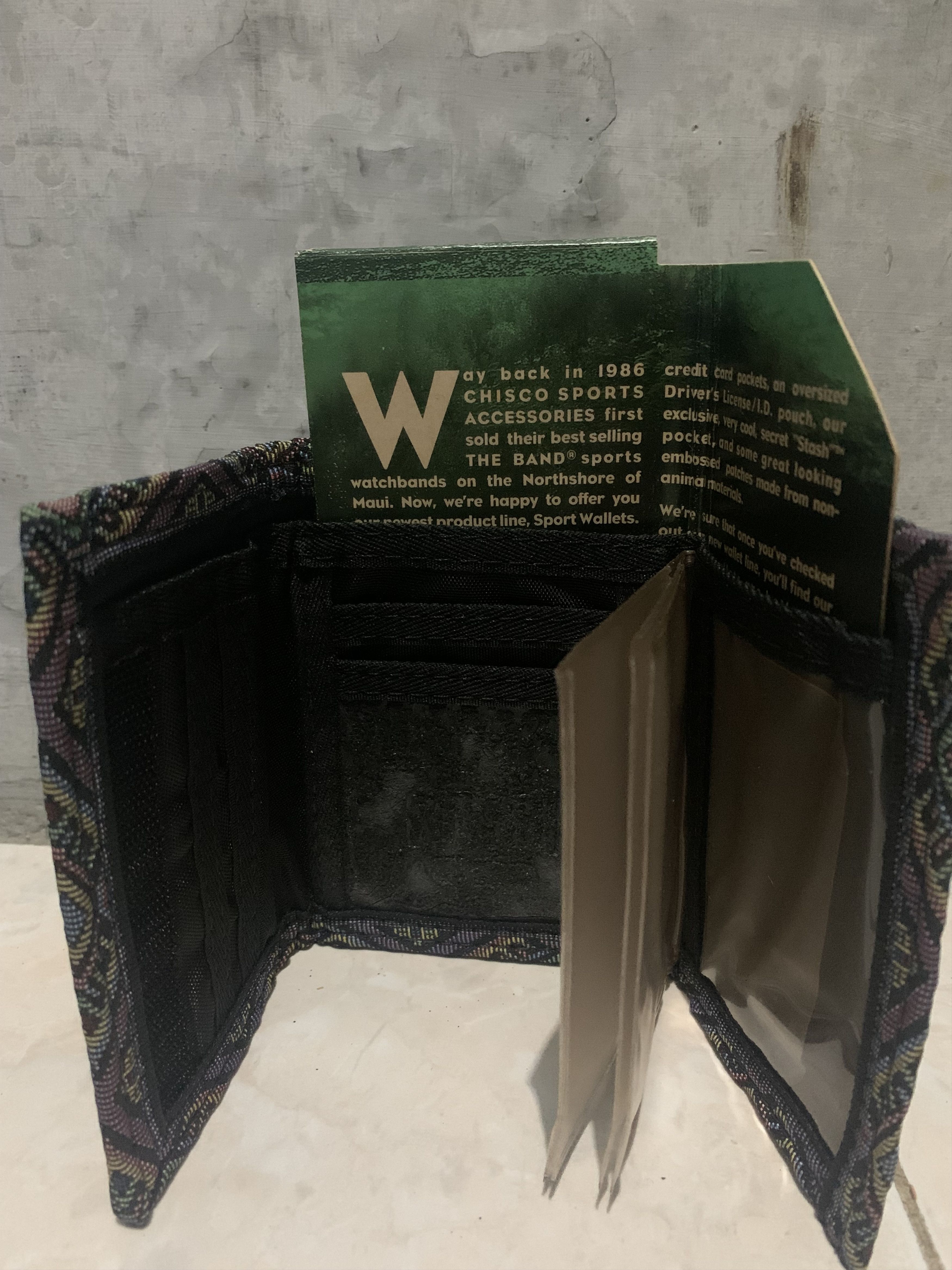 Vintage Vintage 90s Chisco Canvas Trifold Wallets Size ONE SIZE - 3 Thumbnail