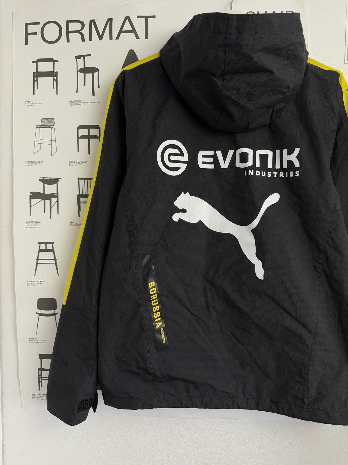 Puma × Vintage Vintage Puma Borussia Dortmund raincoat jacket S football Size US S / EU 44-46 / 1 - 8 Thumbnail