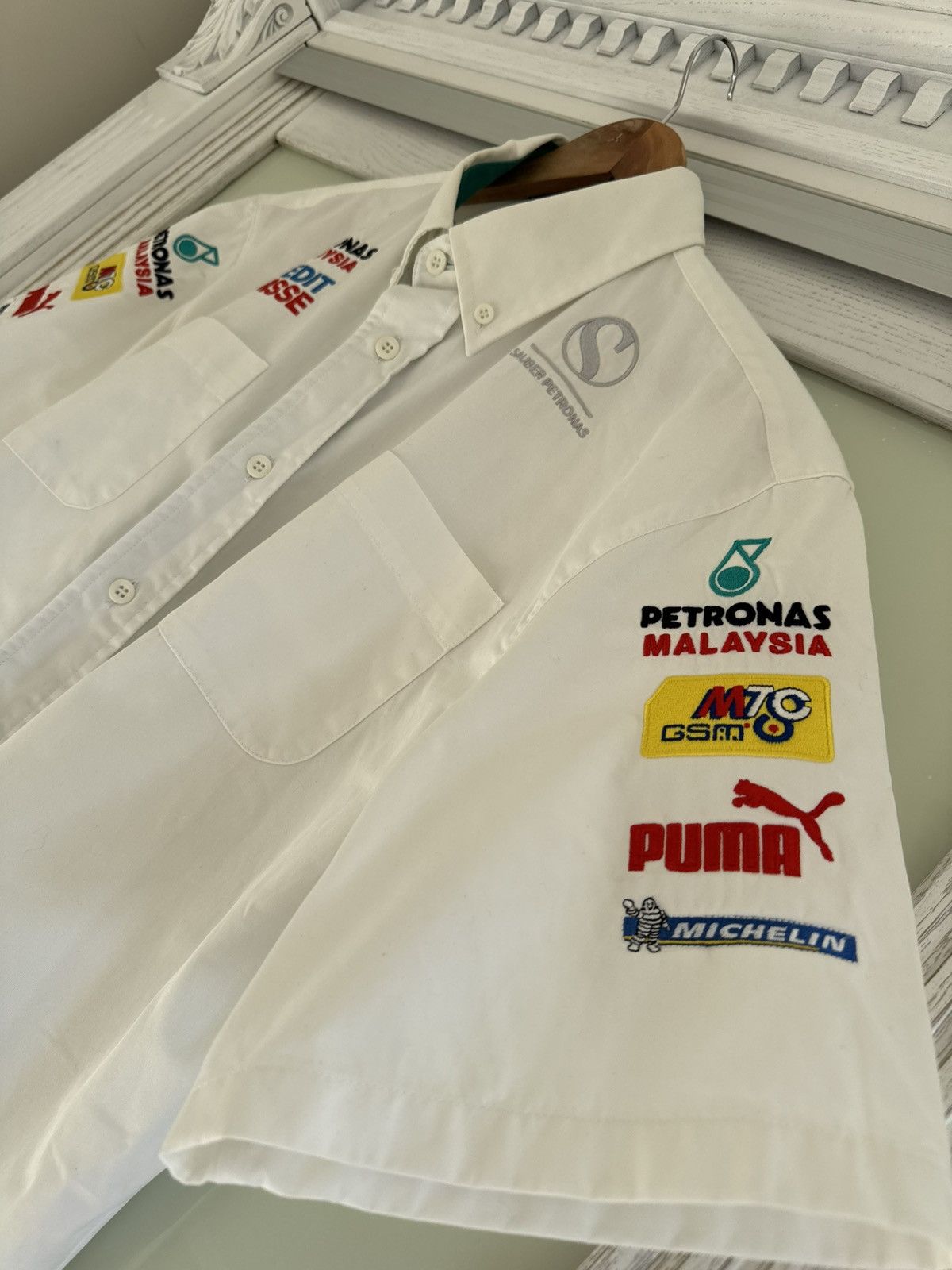 Puma Puma Petronas F1 Malaysia Racing Shirt Vintage Racing Jersey Size US L / EU 52-54 / 3 - 6 Thumbnail