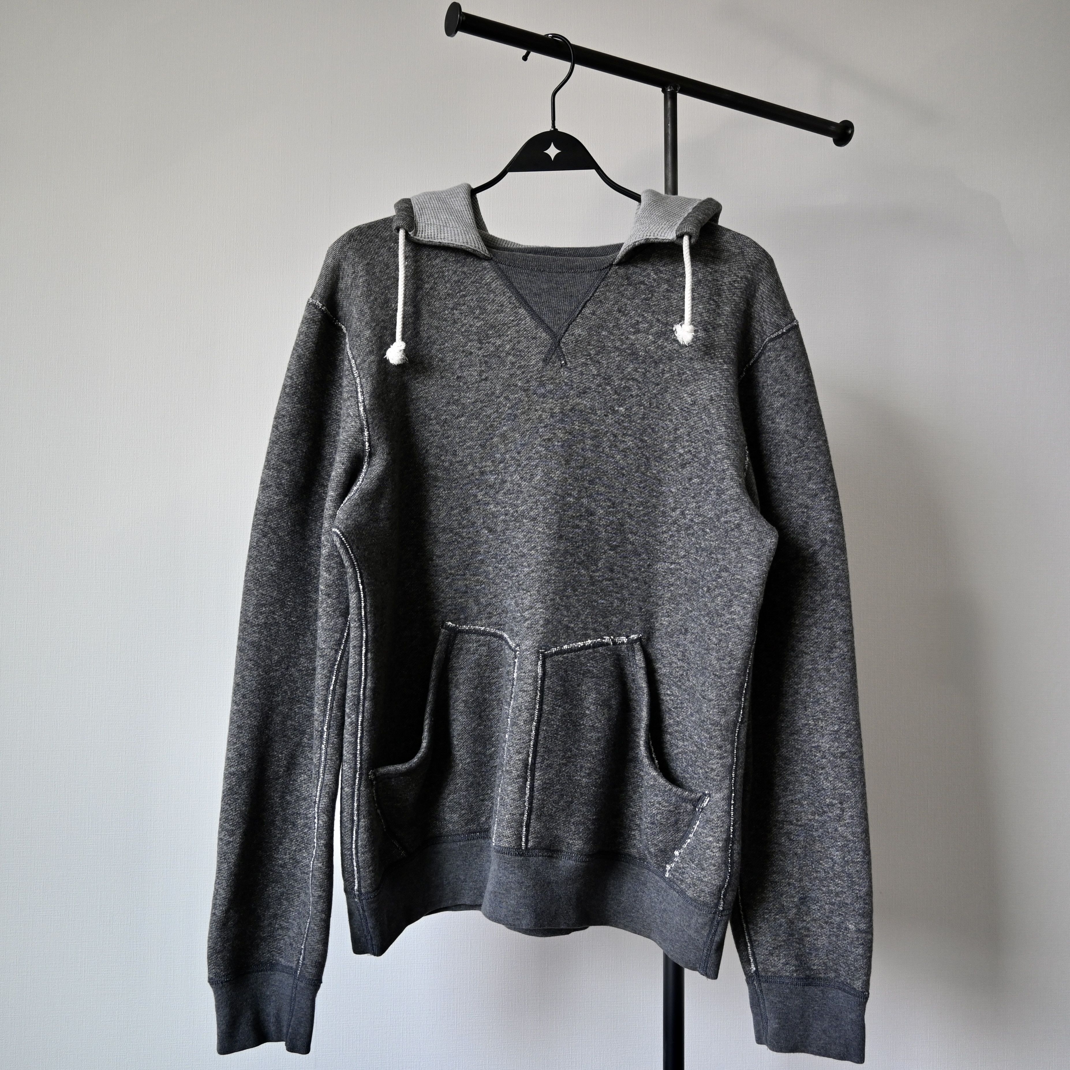 Beams Plus BEAMS Plus vintage-inspired hooded sweatshirt made in Japan Size US M / EU 48-50 / 2 - 2 Thumbnail