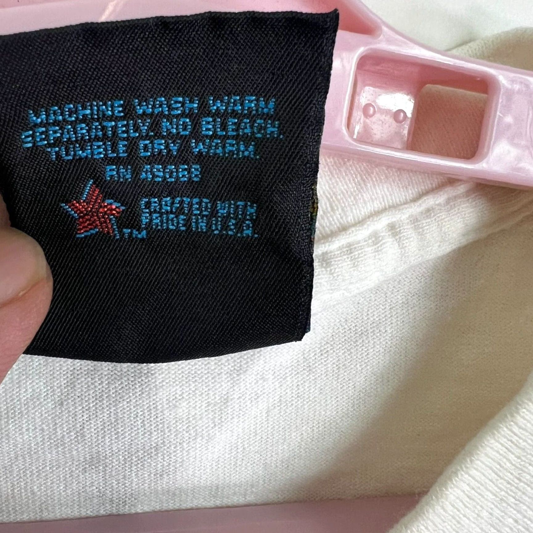 Soffe Vintage Marines T-Shirt Adult Large White Graphic Print Crew Neck Logo 90s Mens Size US L / EU 52-54 / 3 - 6 Thumbnail