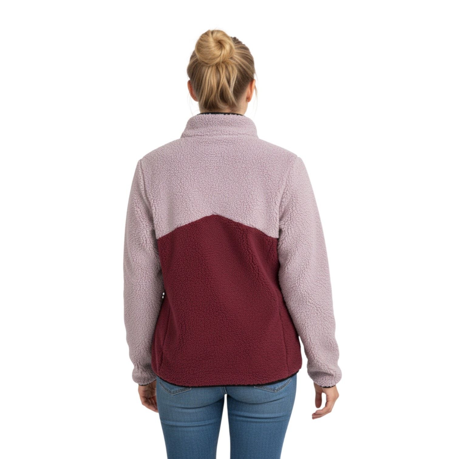 Lucky Brand Lucky Brand Colorblock Lightweight Faux Shearling Jacket, M Size M / US 6-8 / IT 42-44 - 7 Thumbnail