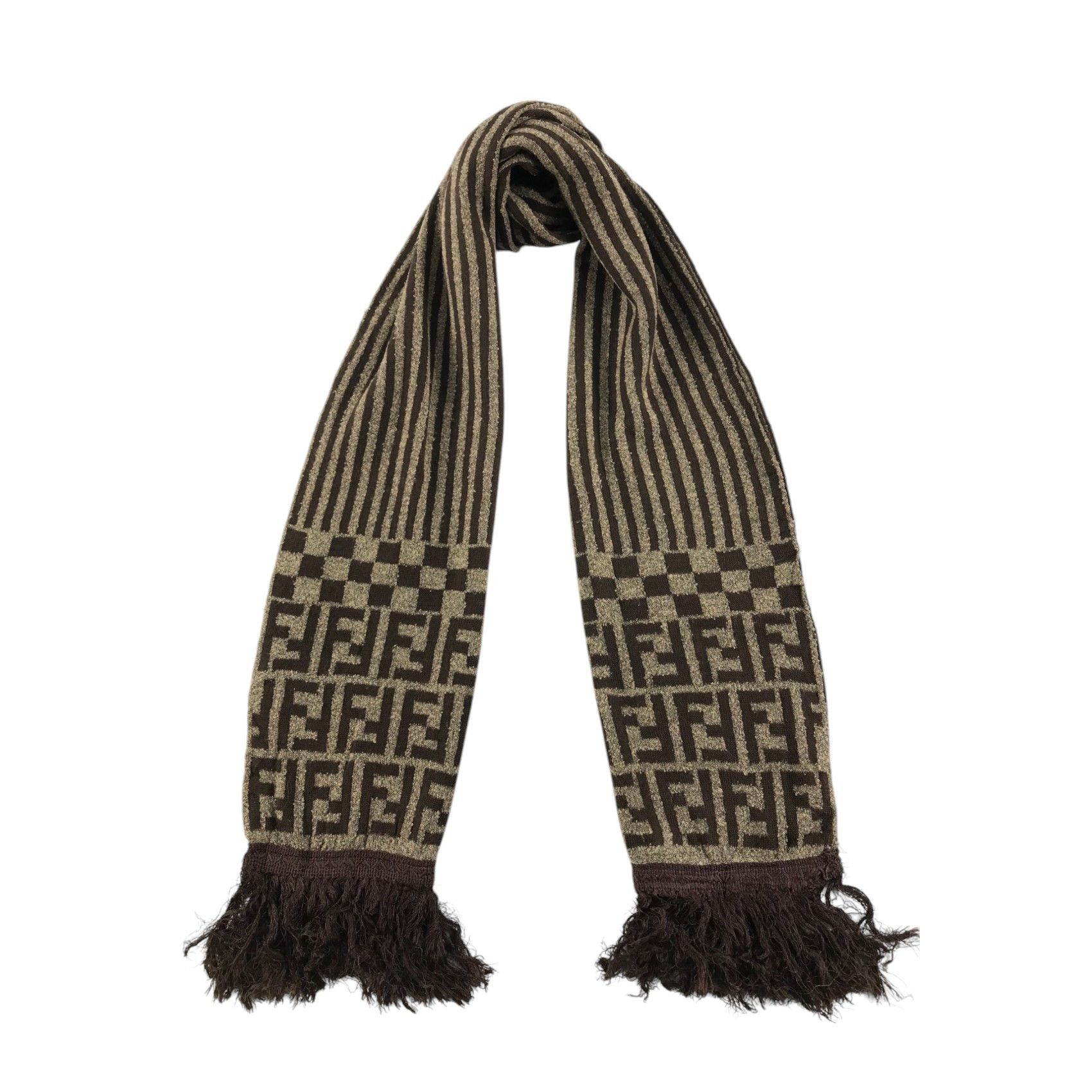 Vintage Fendi Scarf / Muffler / Neckwear - WW2932 Size ONE SIZE - 1 Thumbnail