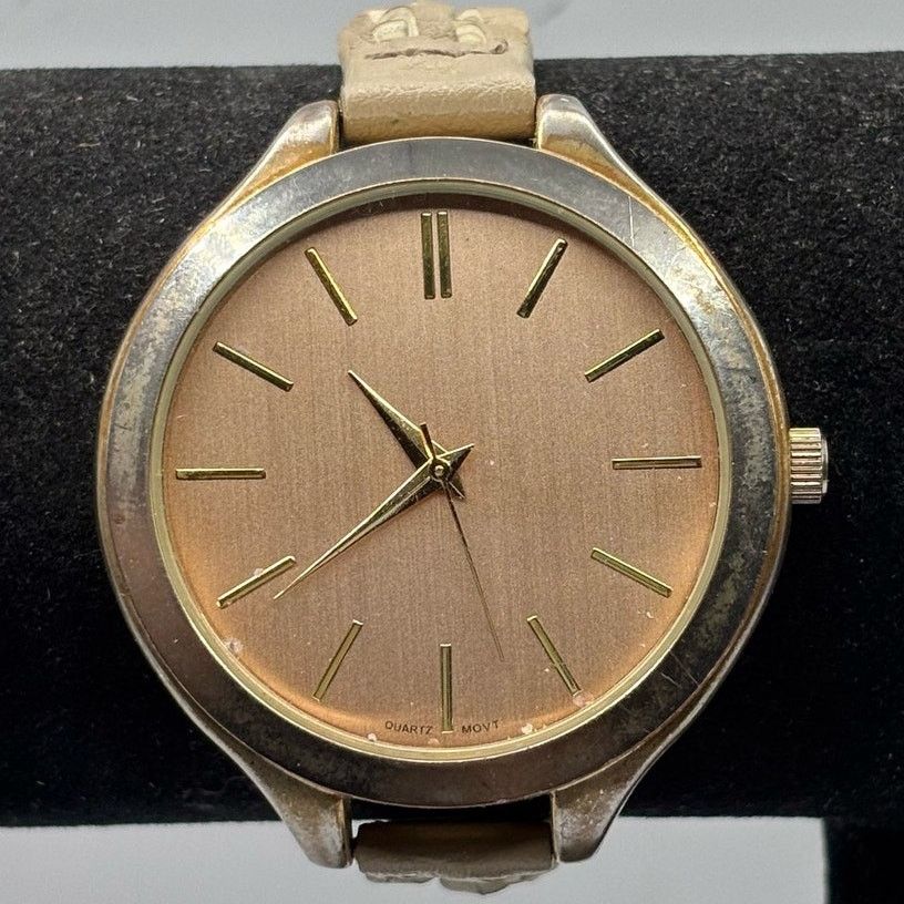 Other Tan & Silver Watch Size ONE SIZE - 2 Thumbnail