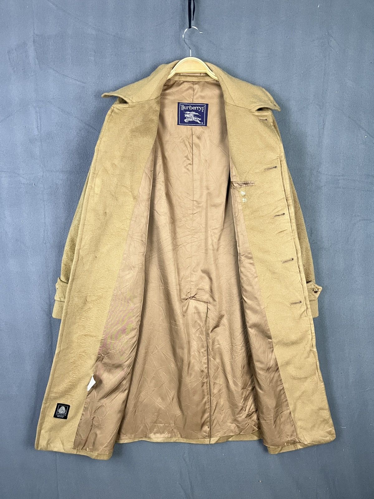 Burberry × Burberry Prorsum VINTAGE BURBERRY NEW WOOL 100% LONG COAT Size US M / EU 48-50 / 2 - 8 Thumbnail