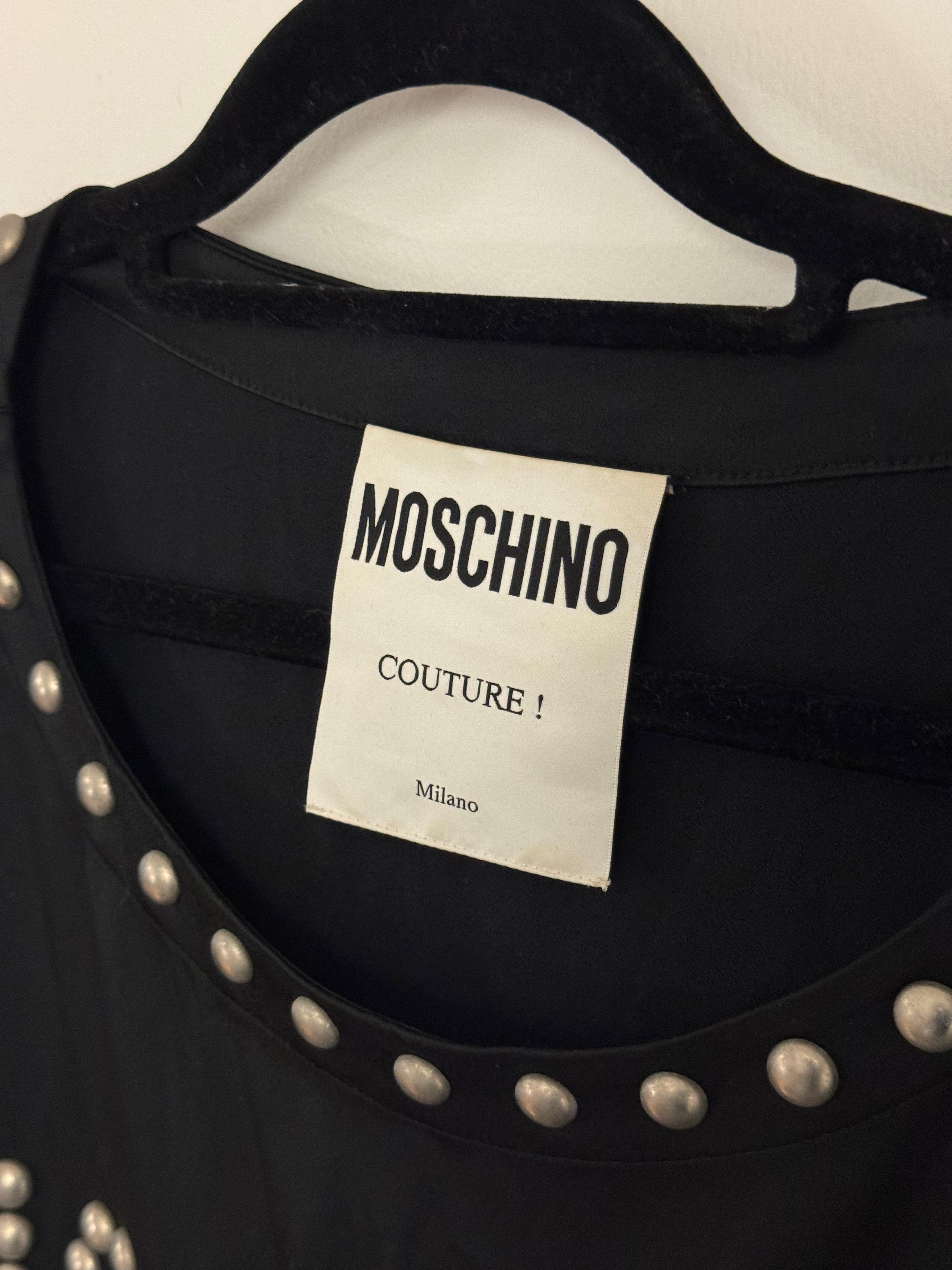 Moschino Rare Moschino x Playboy Crepe Satin Dress Size L / US 10 / IT 46 - 3 Thumbnail