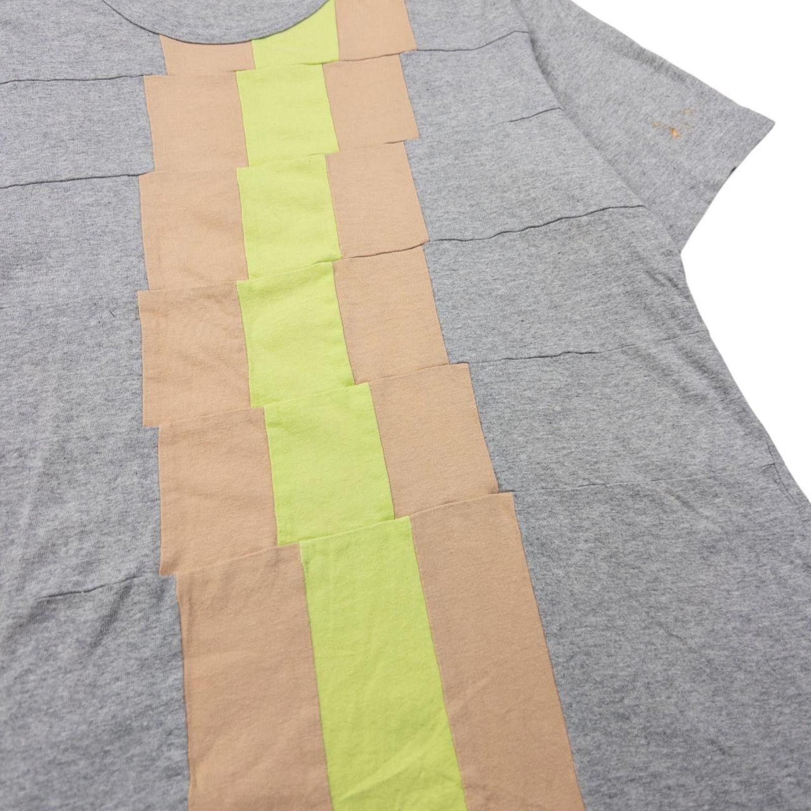 Comme des Garcons Vintage 2000s Comme Des Garçons SHIRT Patchwork T Shirt XS Size US S / EU 44-46 / 1 - 4 Thumbnail