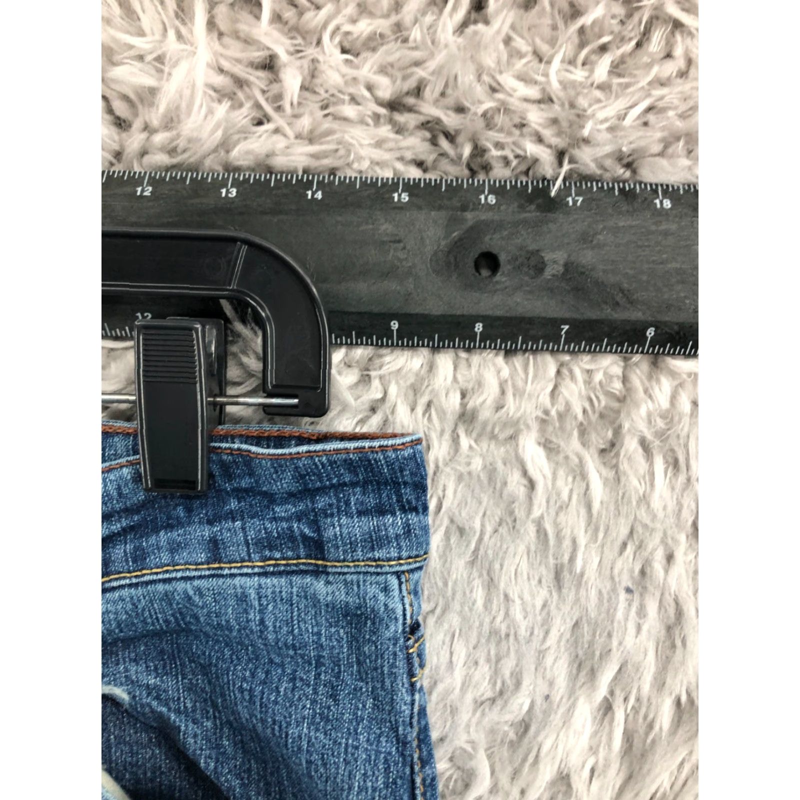 Levi's Levi's Jeans Mid Rise Bootcut Size 8 Womens Regular Stretch Blue Medium Wash 5-Pocket Denim - Signature by Levi Strauss & Co. 500 Series Size 30" / US 8 / IT 44 - 2 Thumbnail